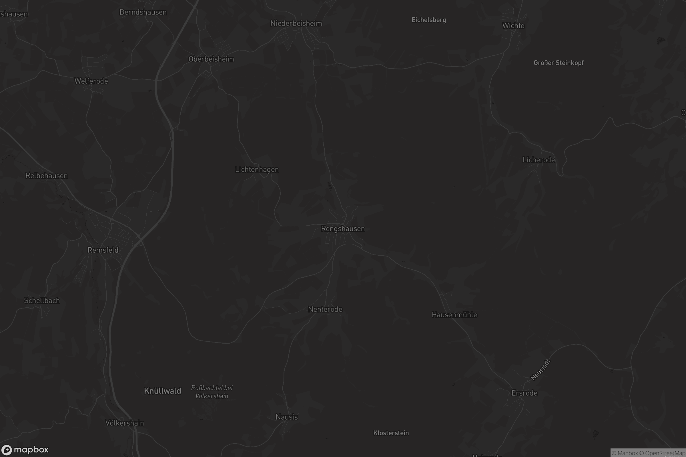 Karte von Rengshausen