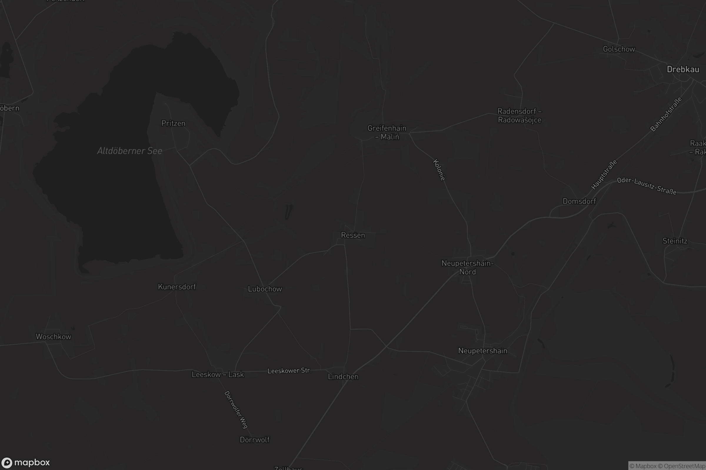 Karte von Ressen - Rašyn