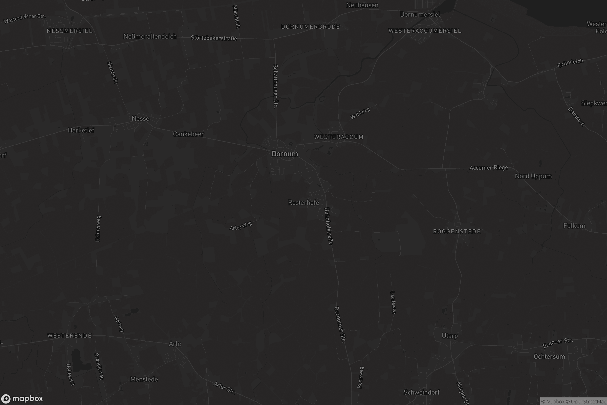 Karte von Resterhafe