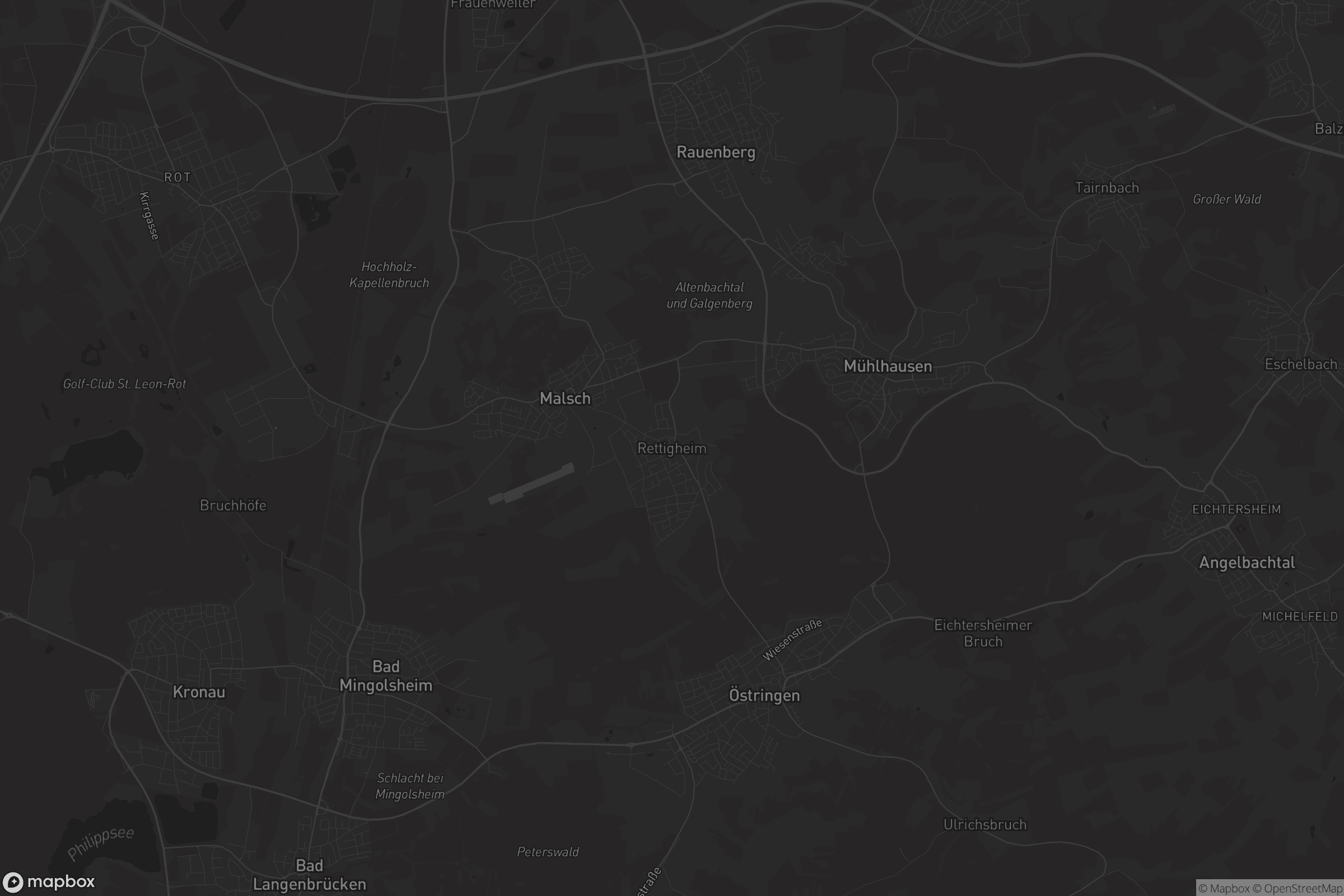 Karte von Rettigheim