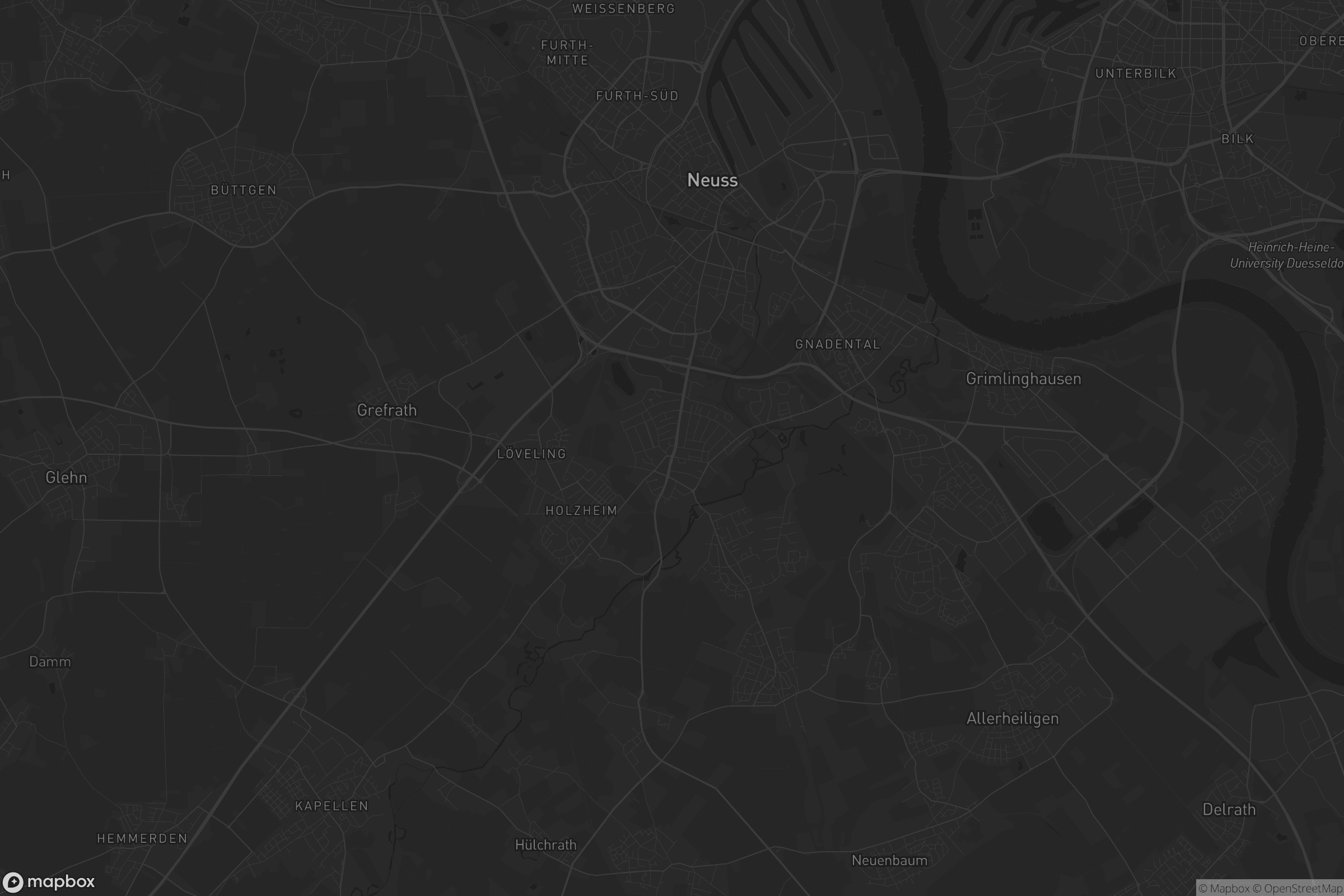 Karte von Reuschenberg