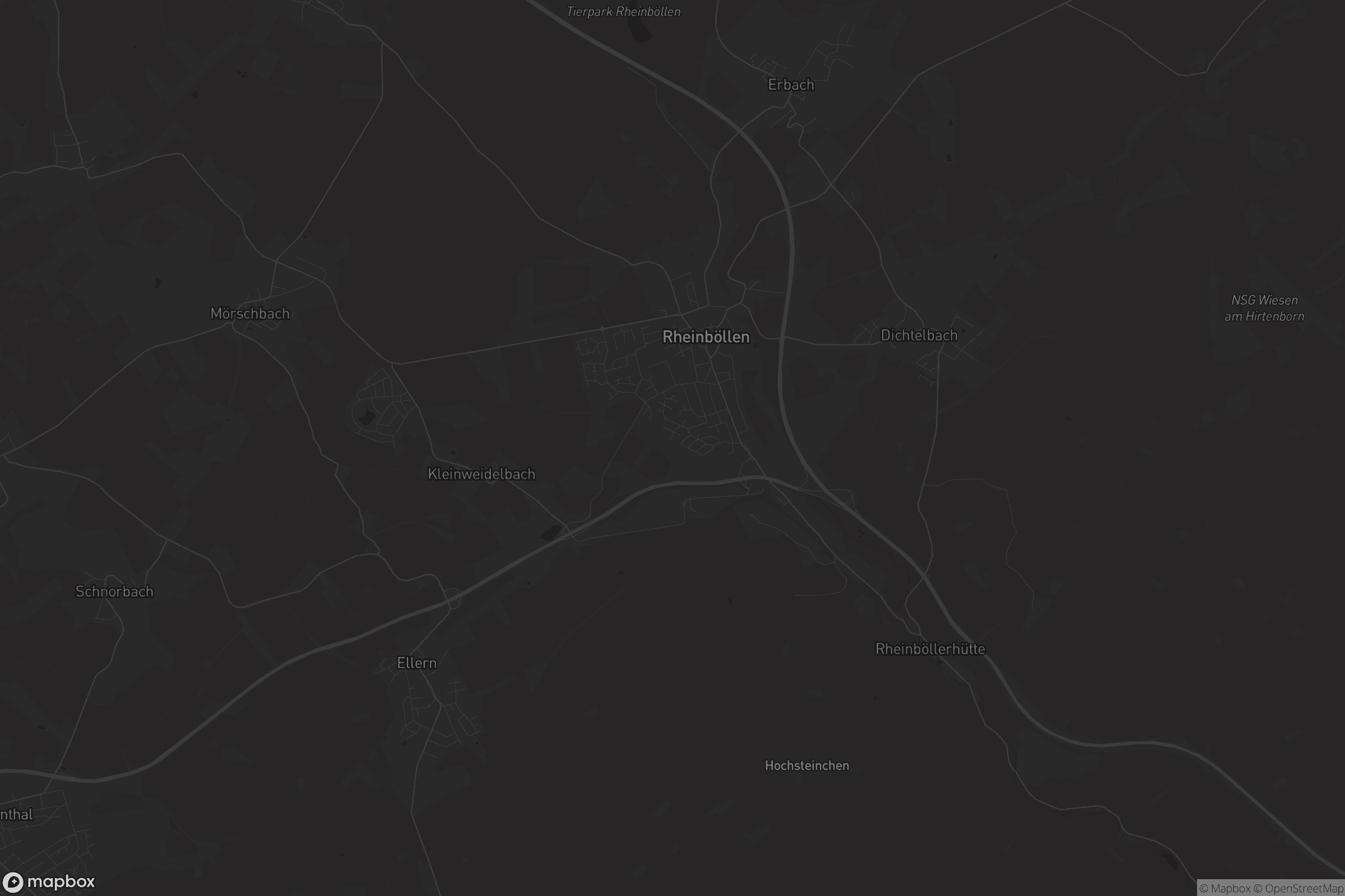 Karte von Rheinböllen