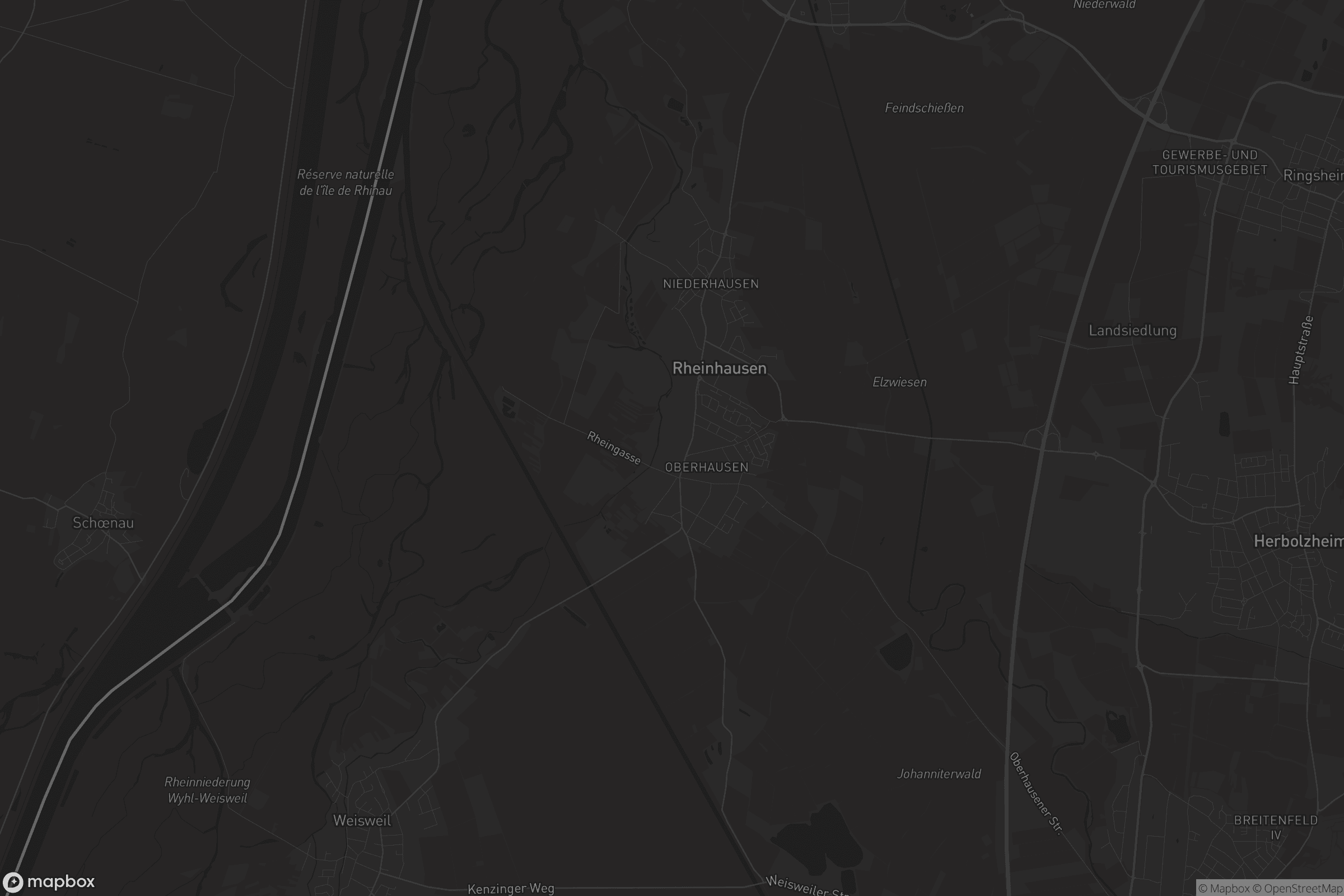 Karte von Rheinhausen