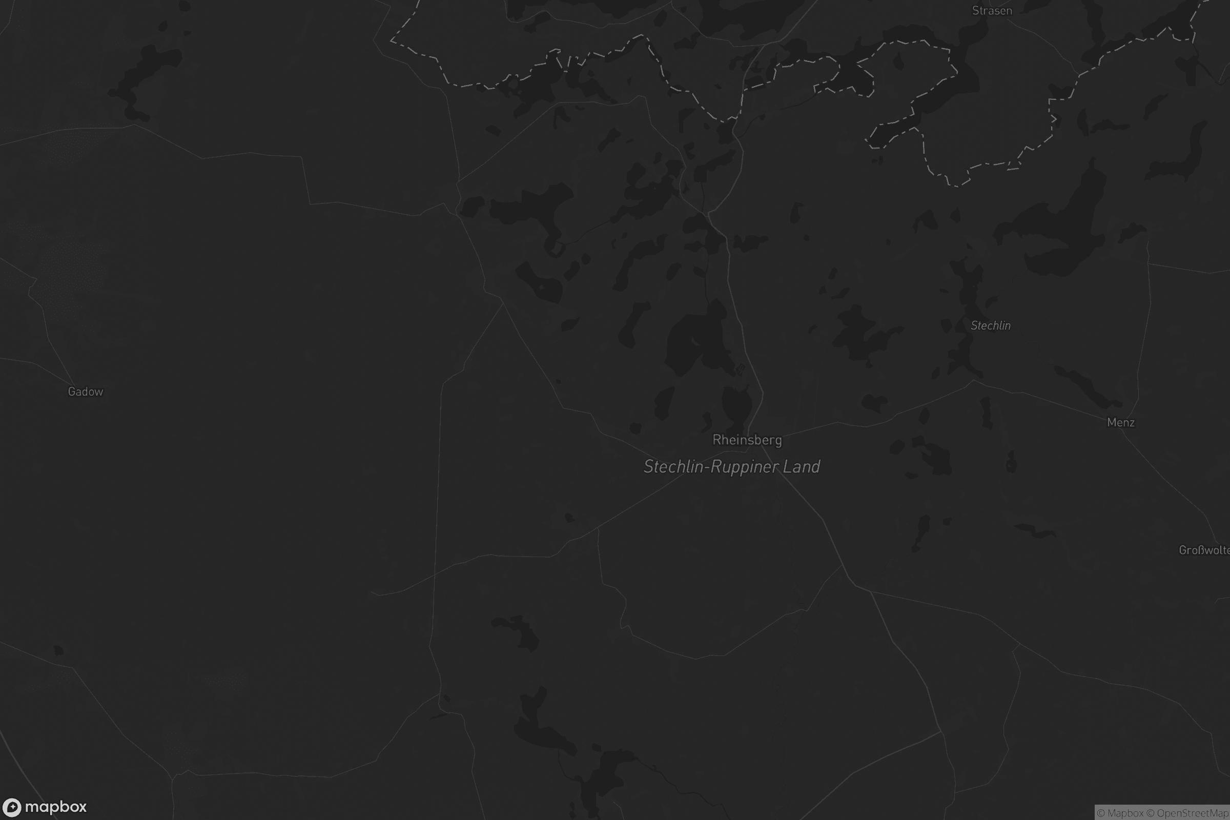 Karte von Rheinsberg