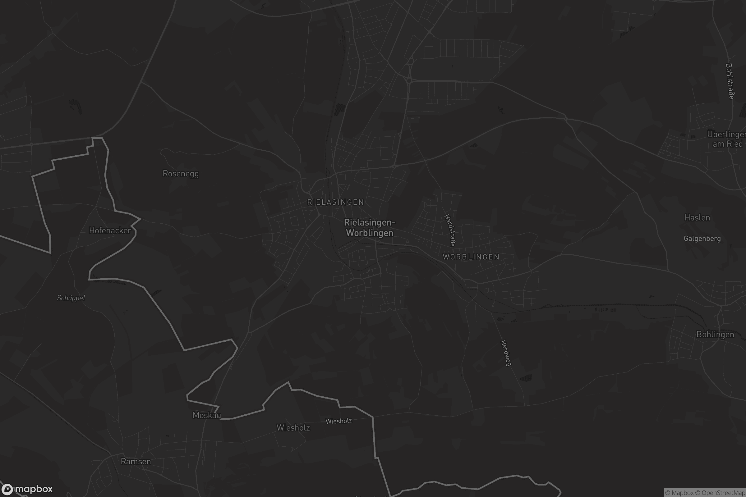 Karte von Rielasingen-Worblingen