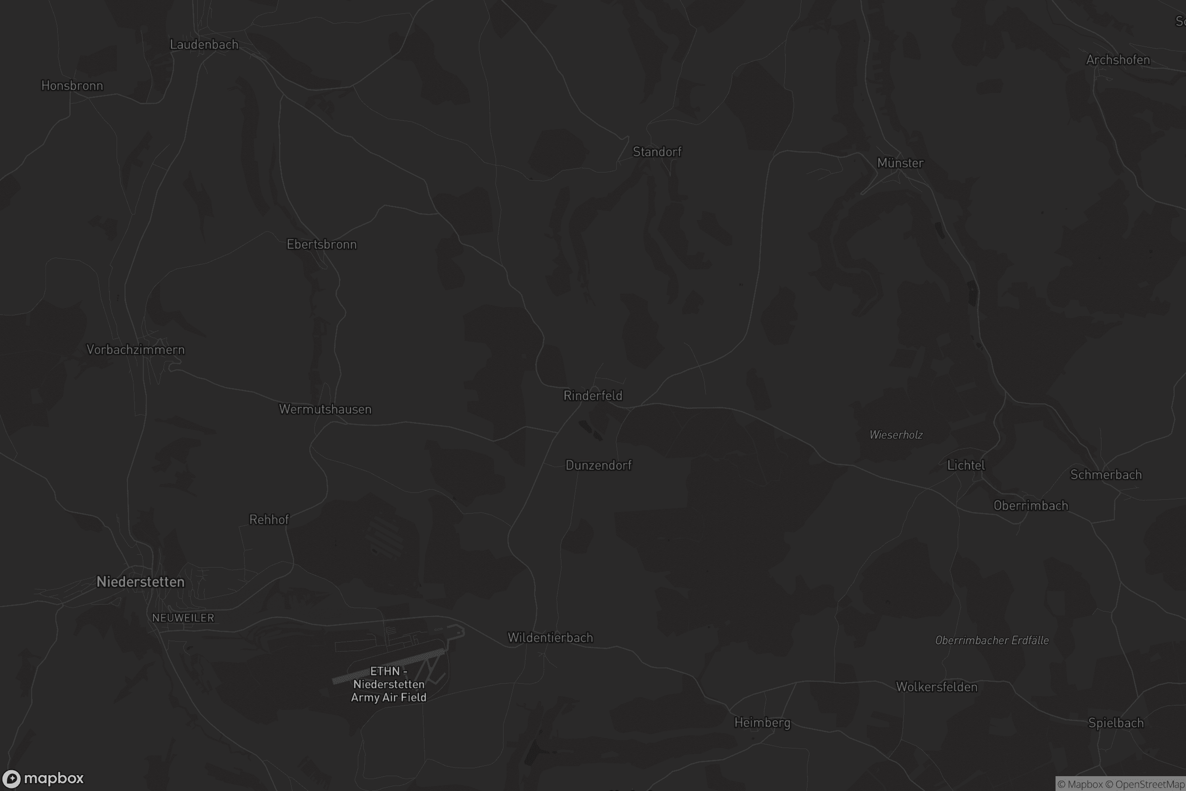 Karte von Rinderfeld