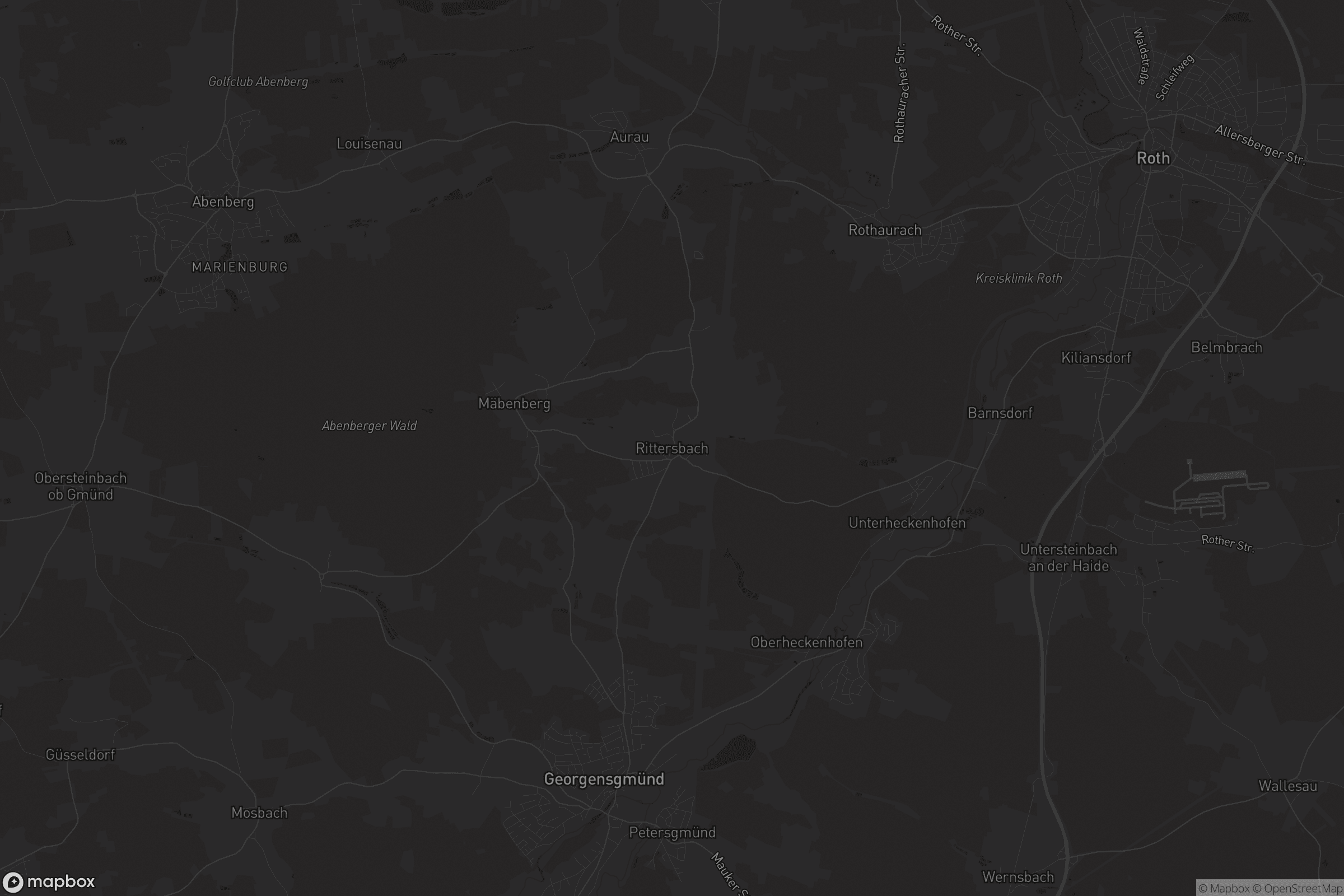 Karte von Rittersbach