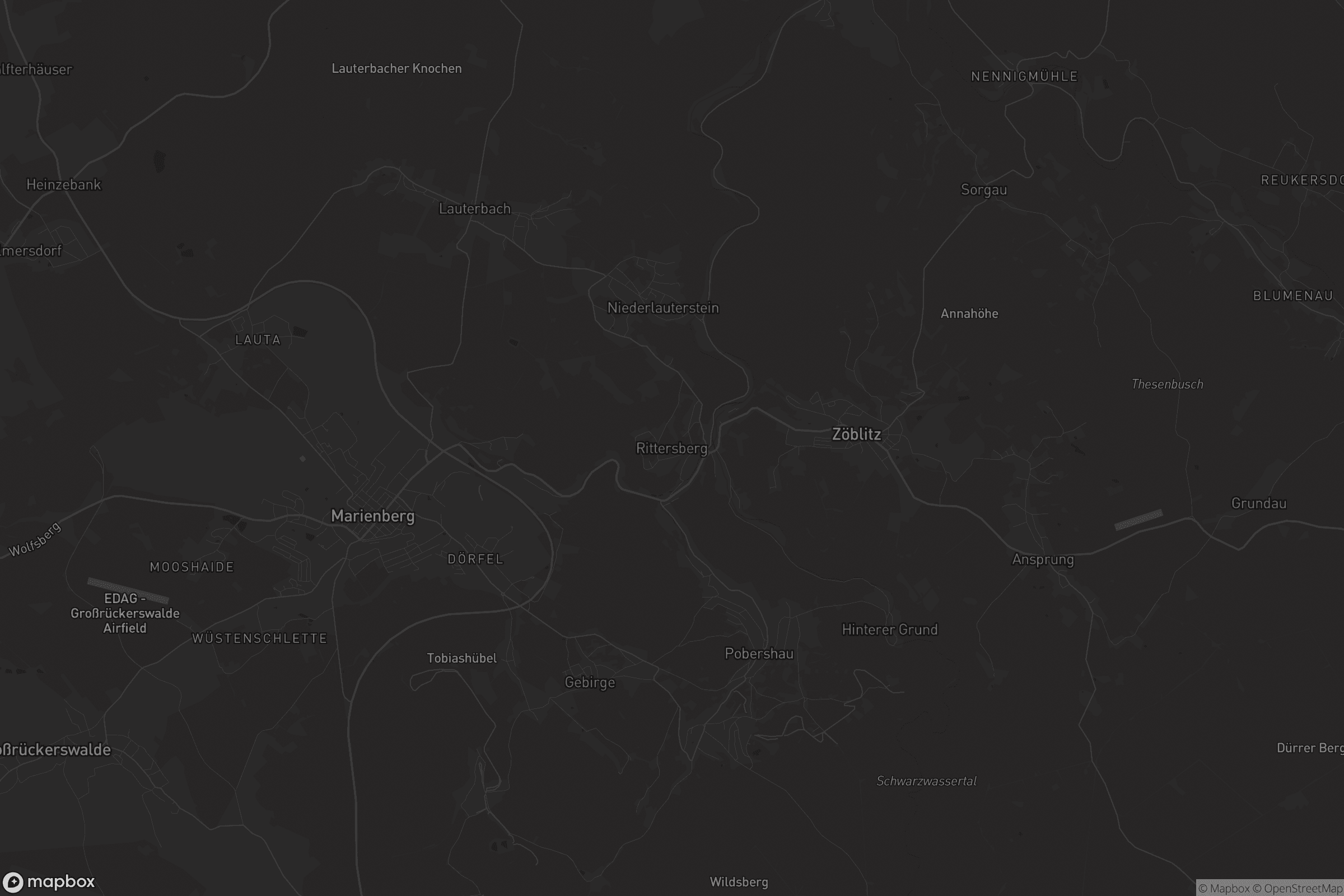 Karte von Rittersberg