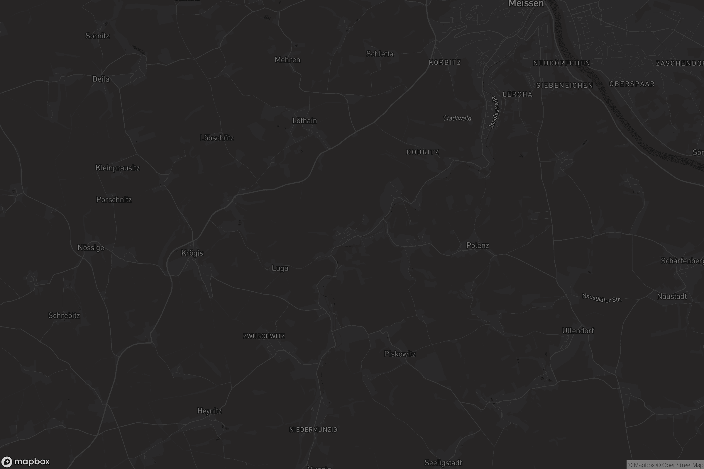 Karte von Robschütz