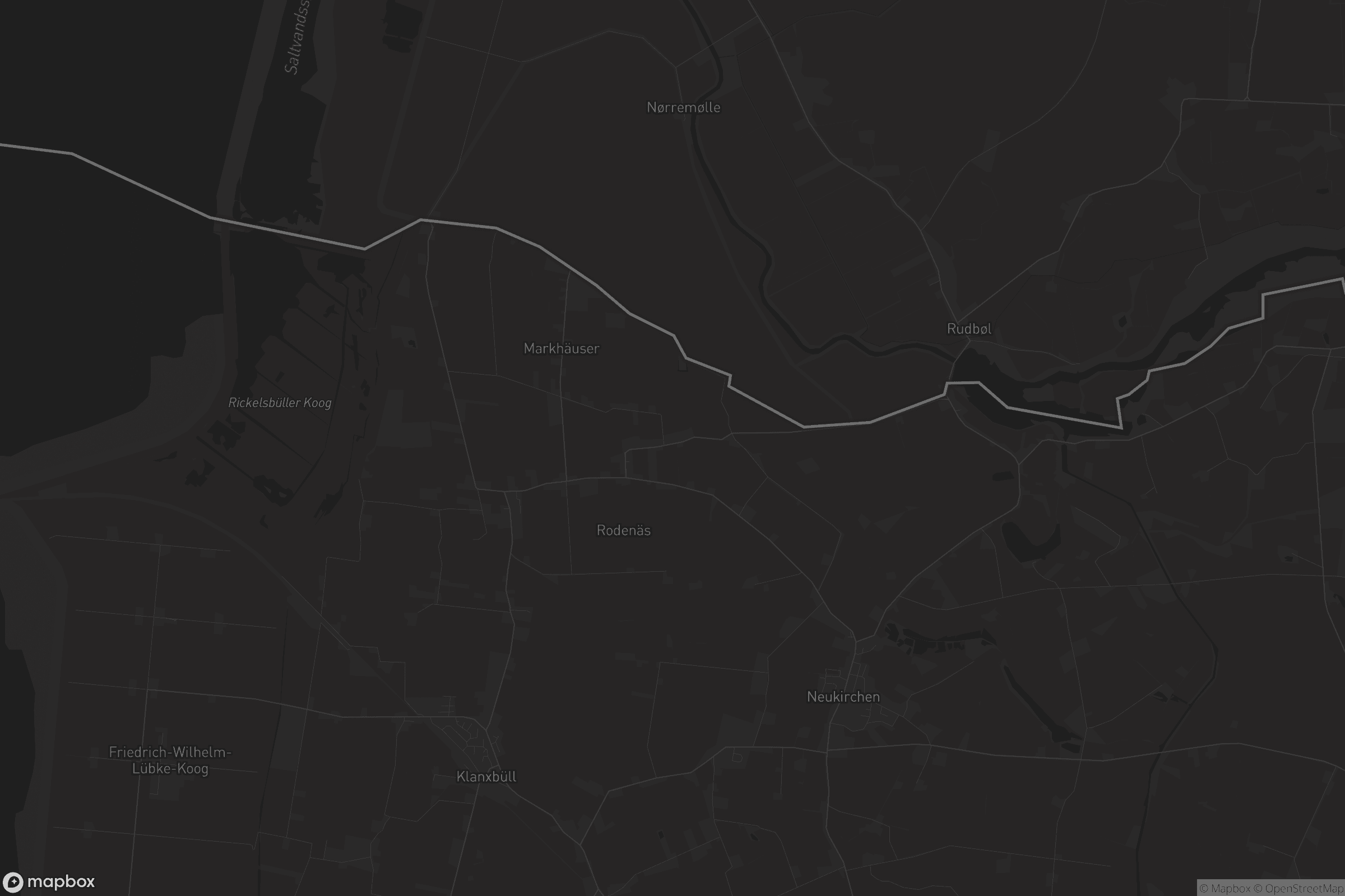 Karte von Rodenäs - Kirche