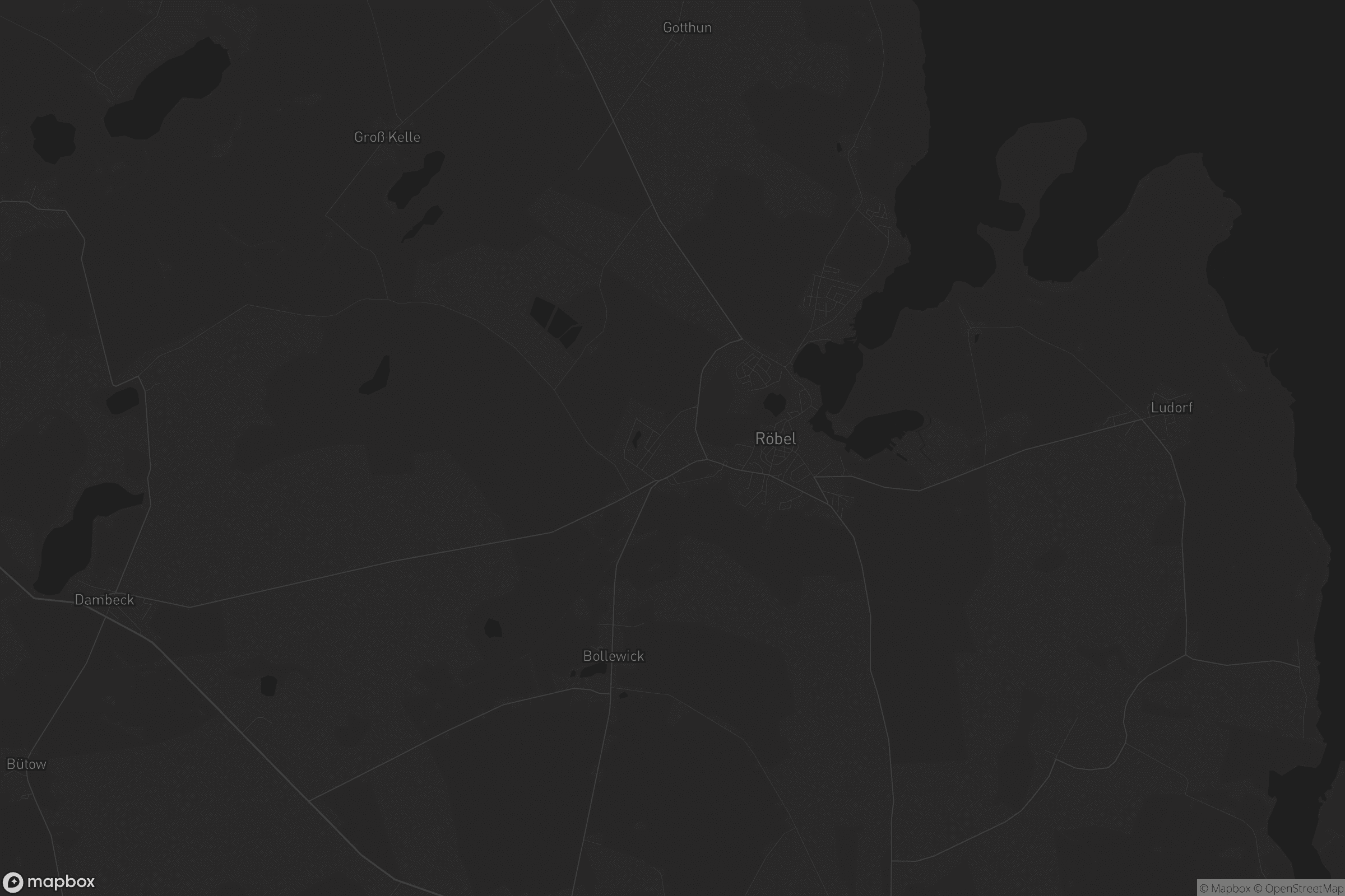 Karte von Röbel/Müritz