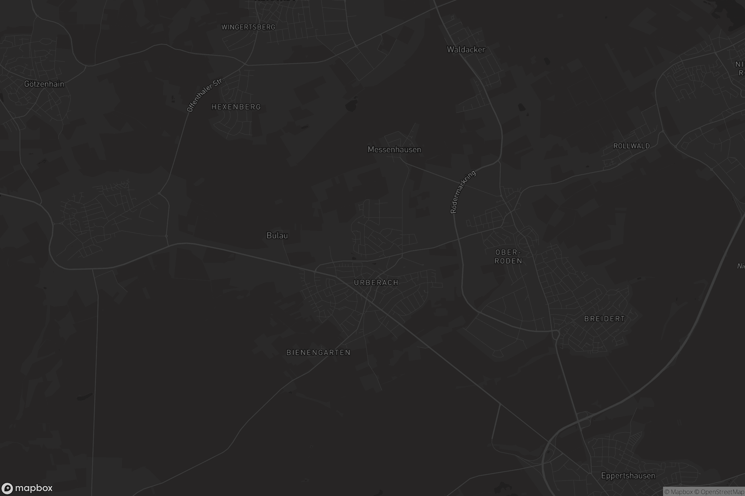 Karte von Rödermark