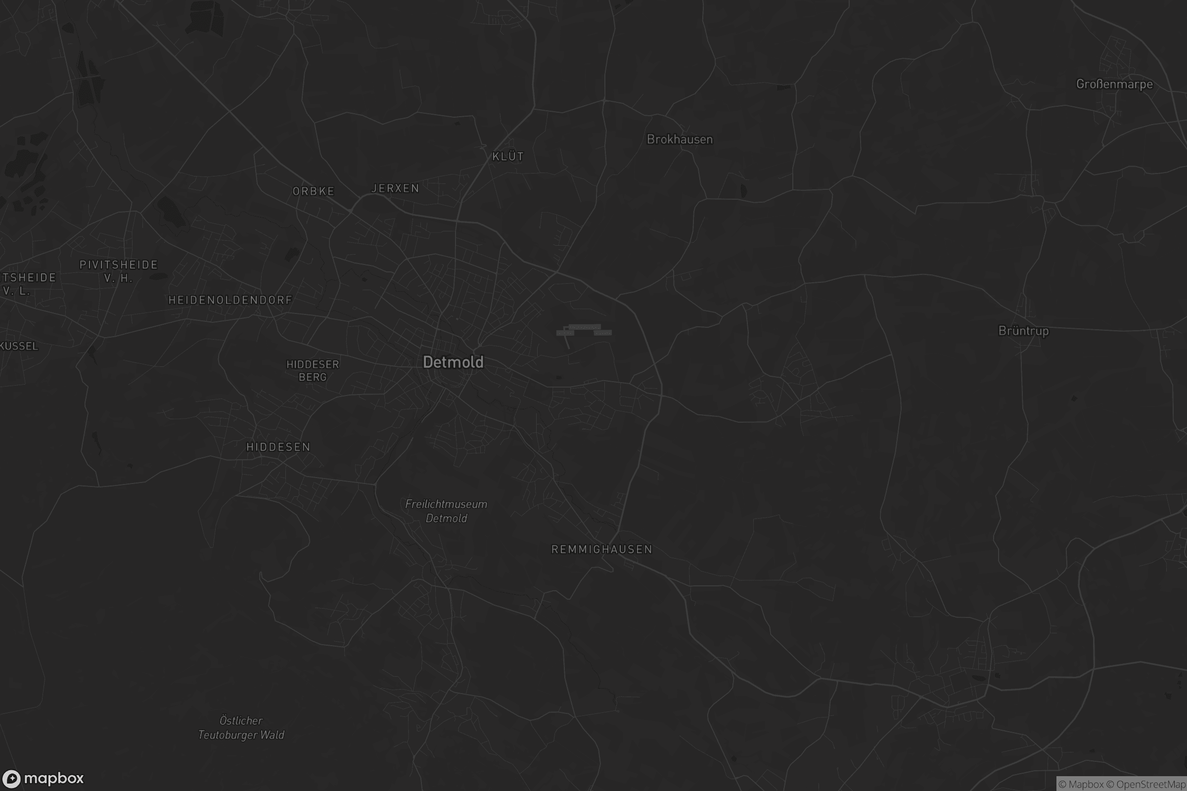 Karte von Rödlinghausen