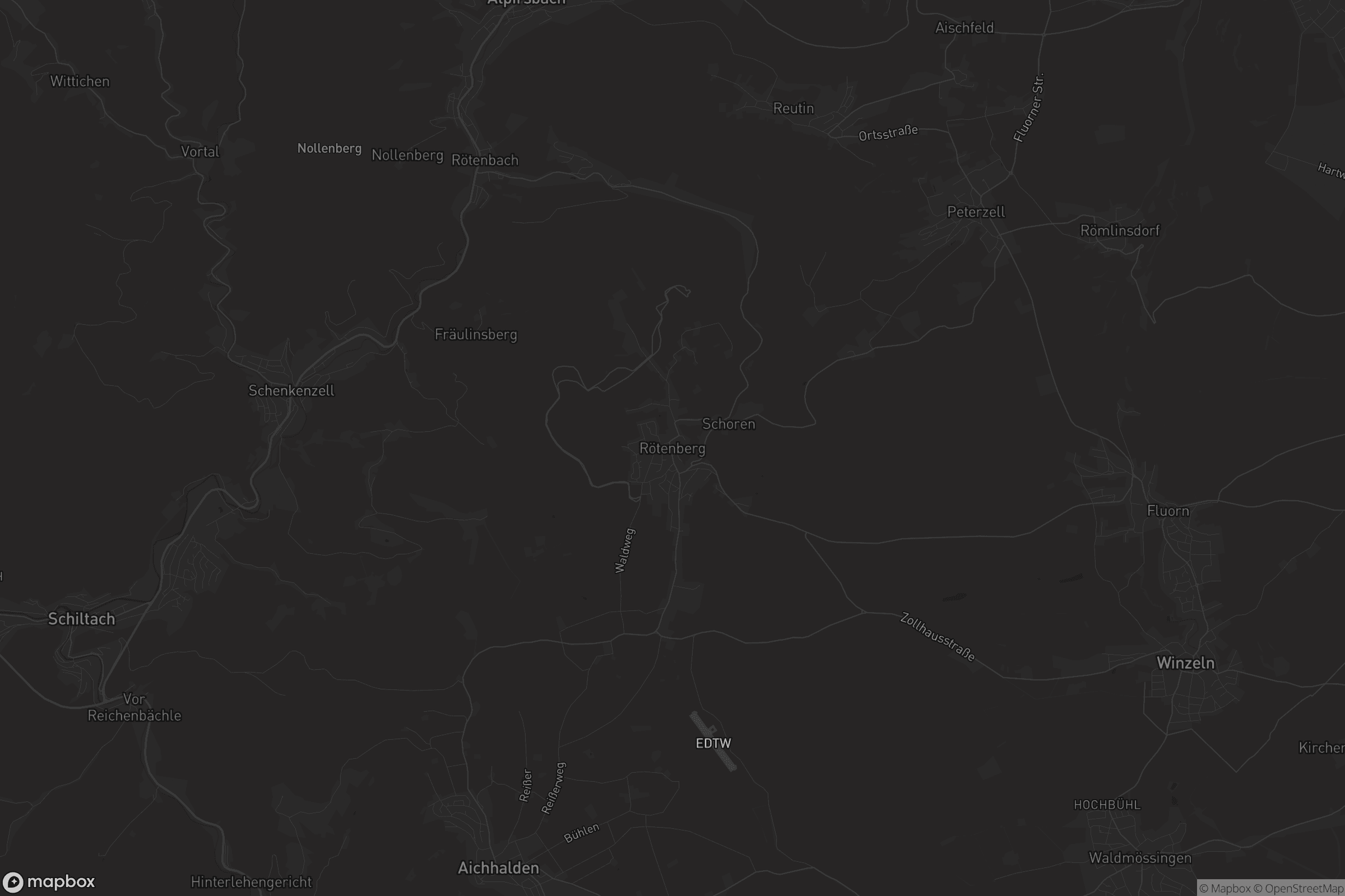 Karte von Rötenberg