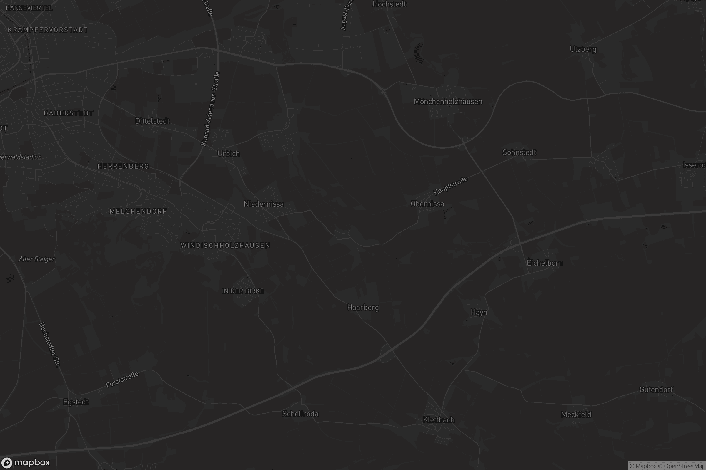 Karte von Rohda (Haarberg)