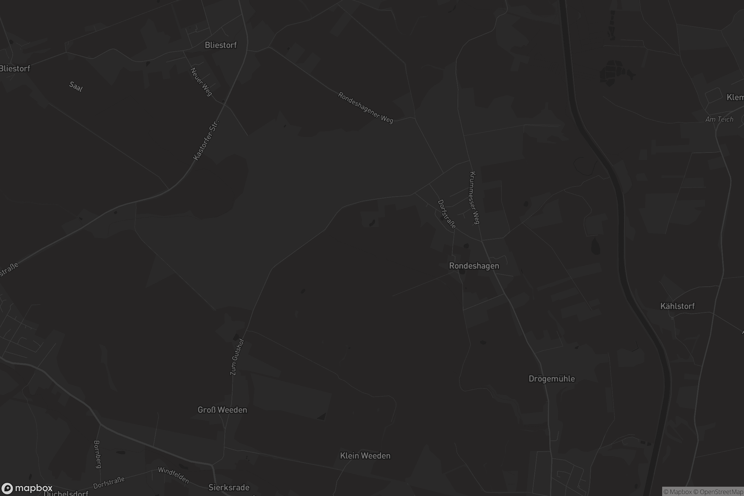 Karte von Rondeshagen