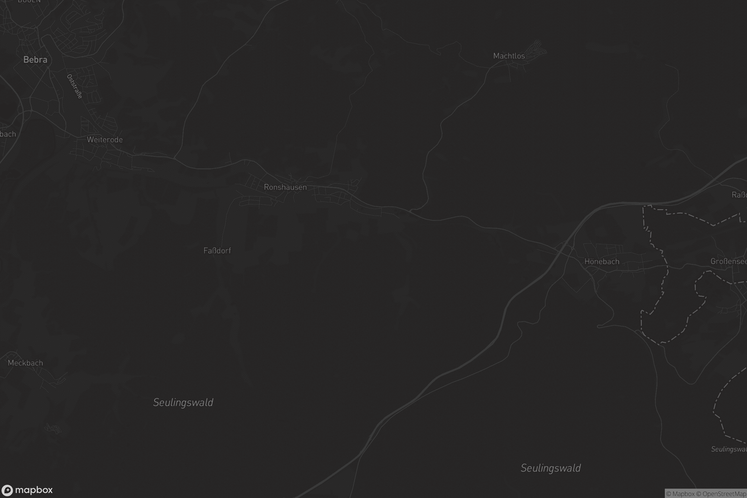 Karte von Ronshausen