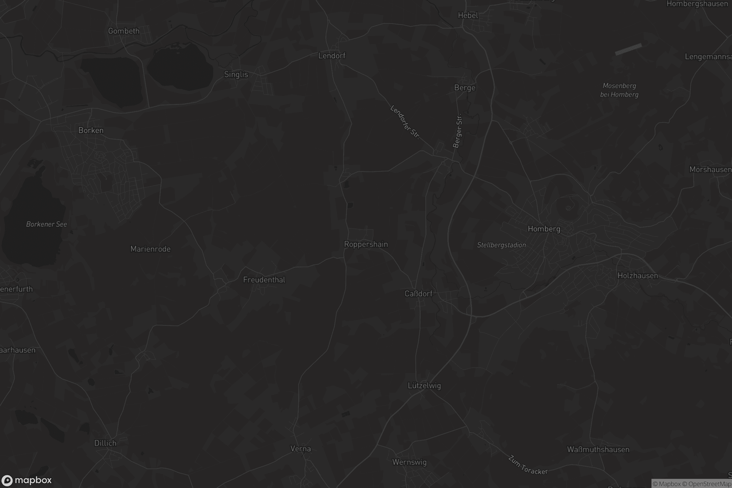 Karte von Roppershain