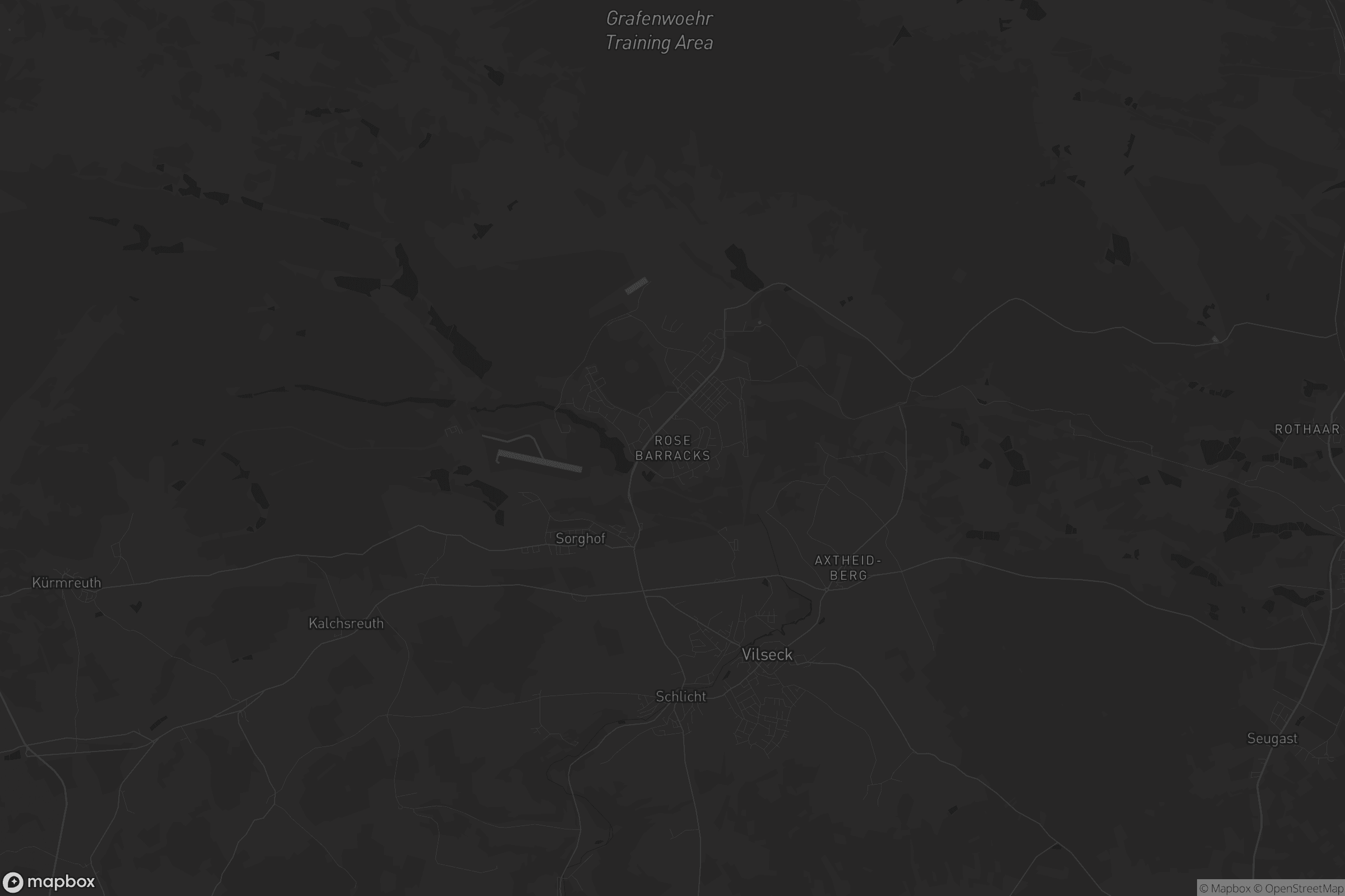 Karte von Rose Barracks