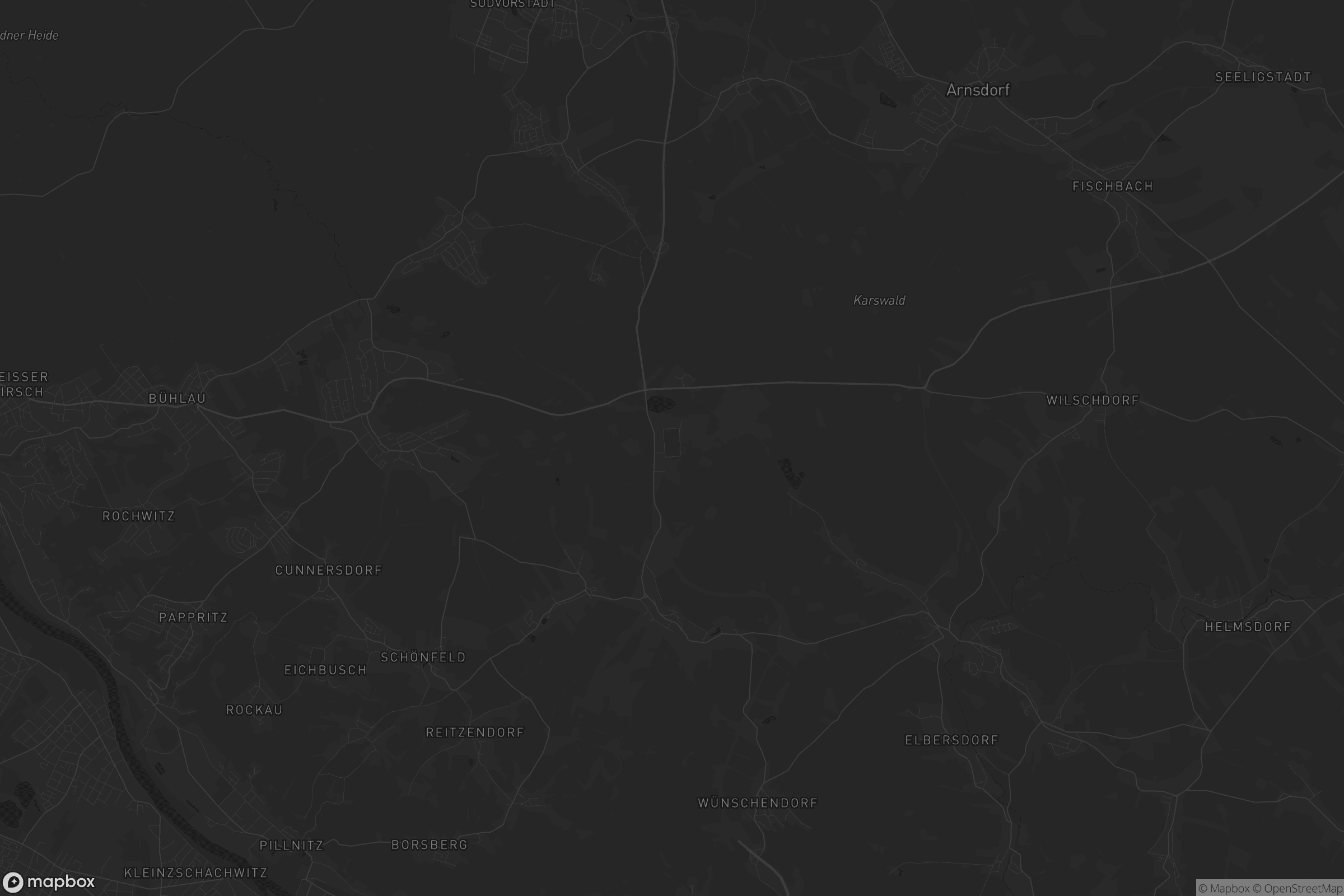 Karte von Rossendorf