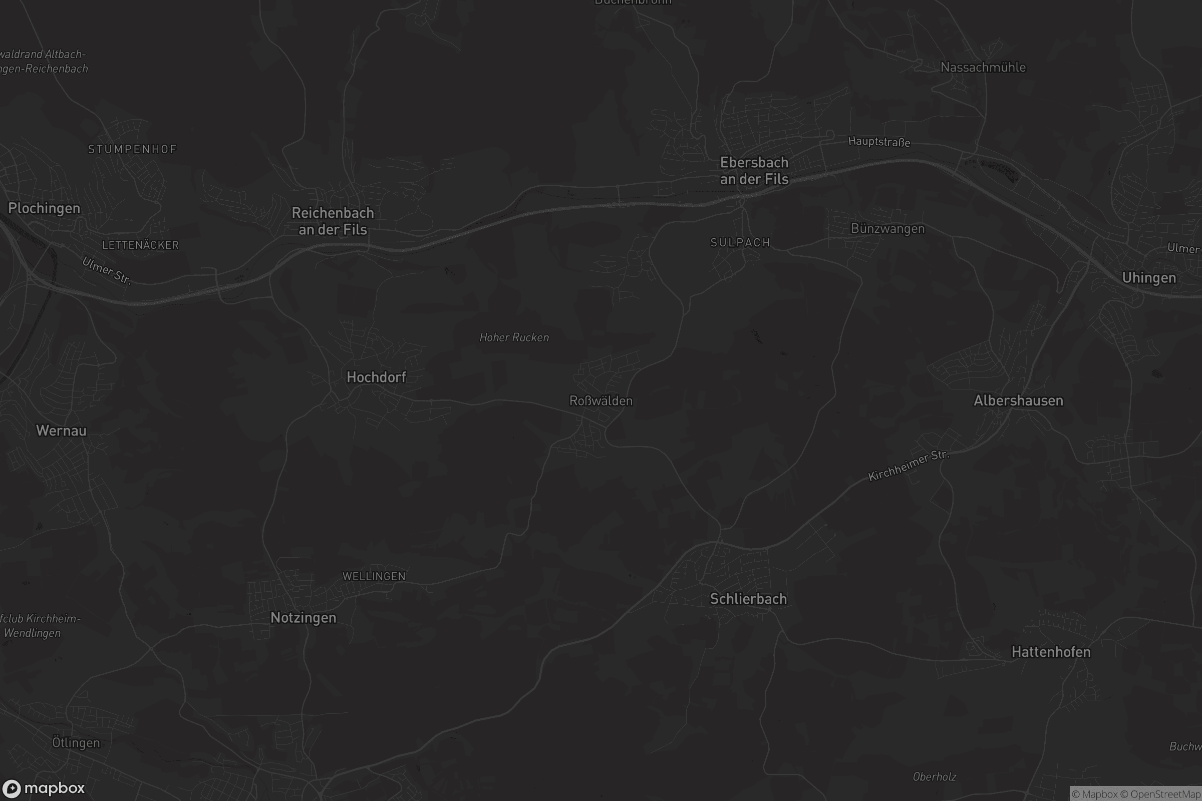 Karte von Roßwälden