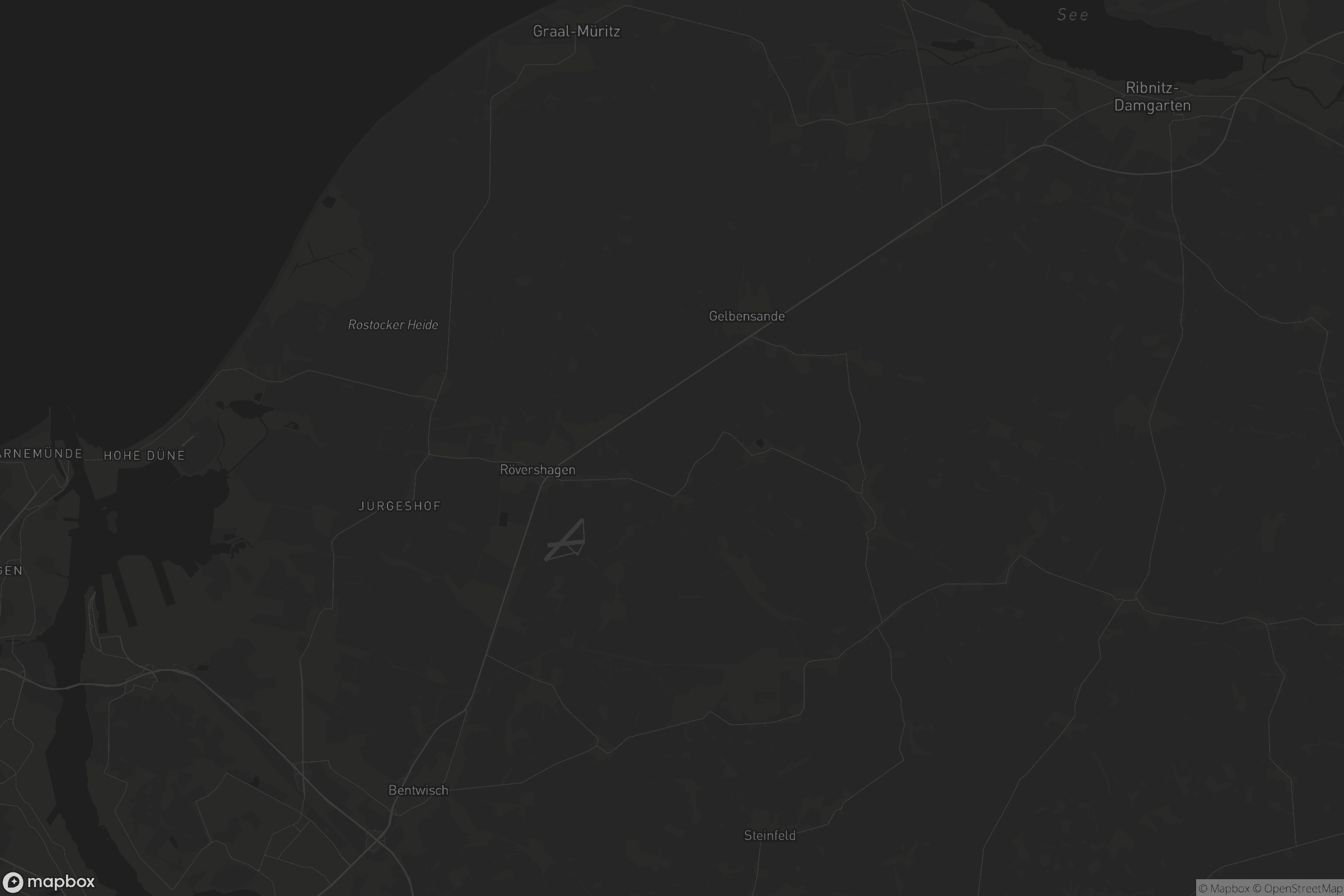 Karte von Rostocker Heide