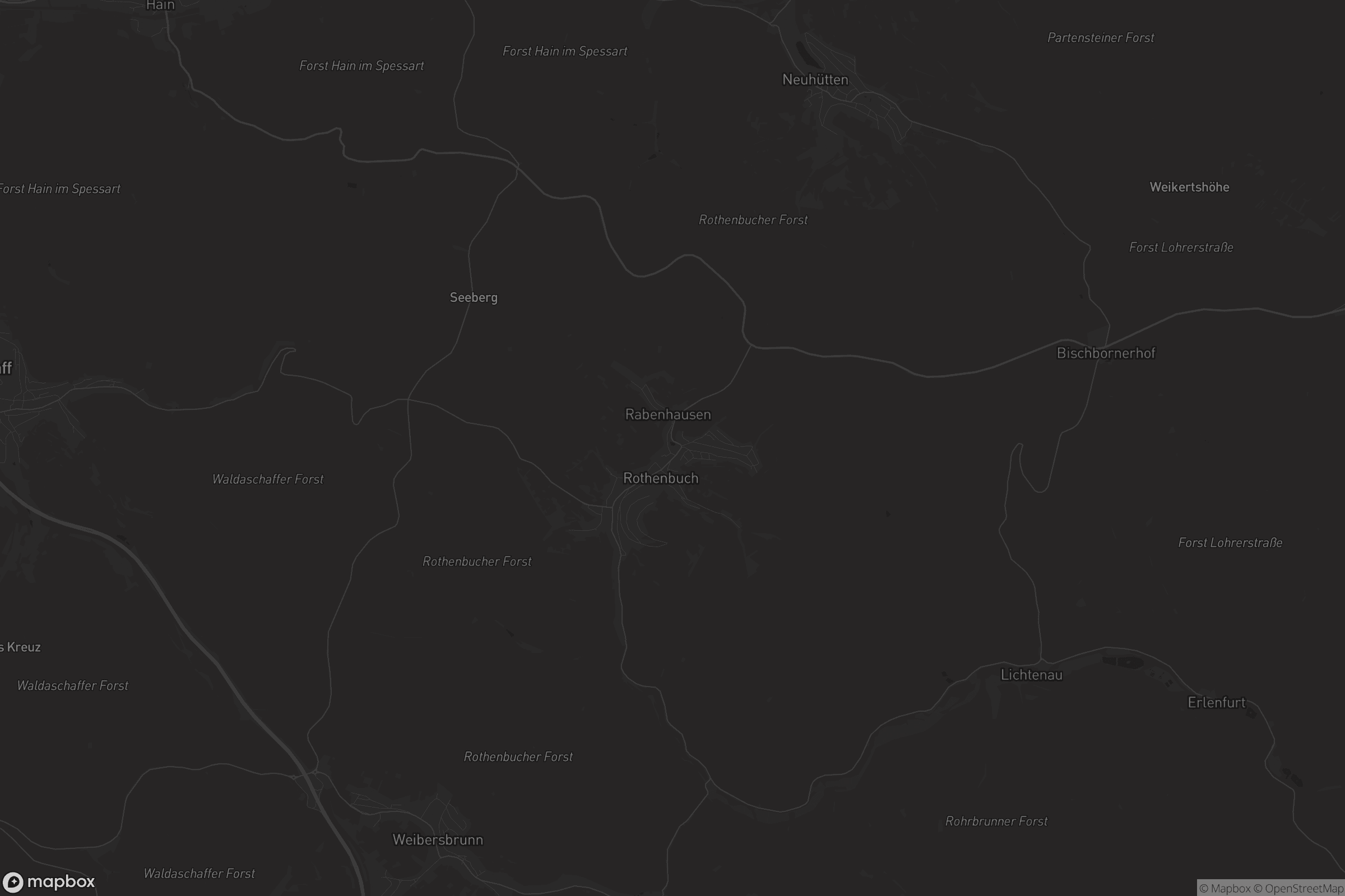 Karte von Rothenbucher Forst