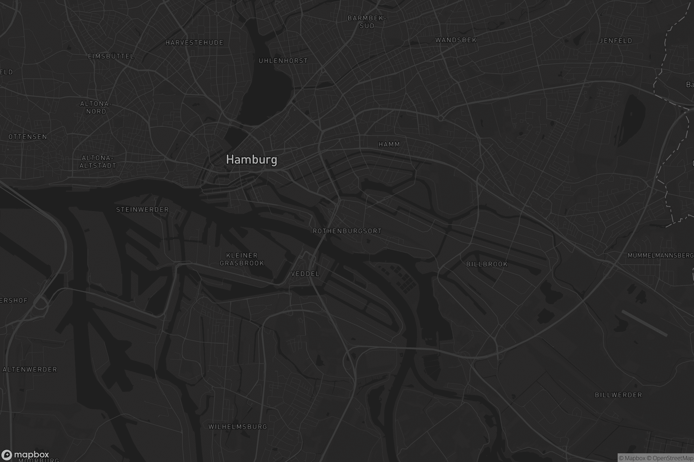 Karte von Rothenburgsort