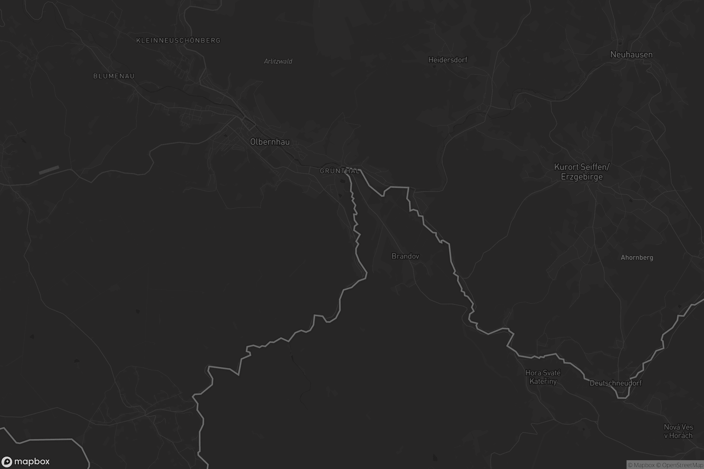 Karte von Rothenthal