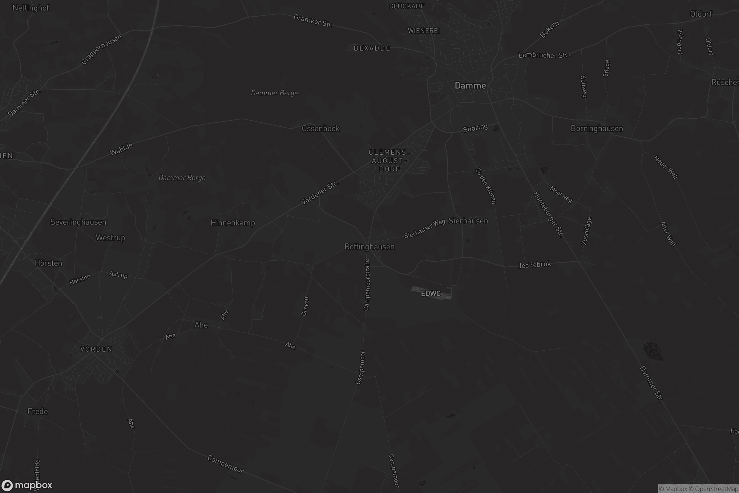 Karte von Rottinghausen