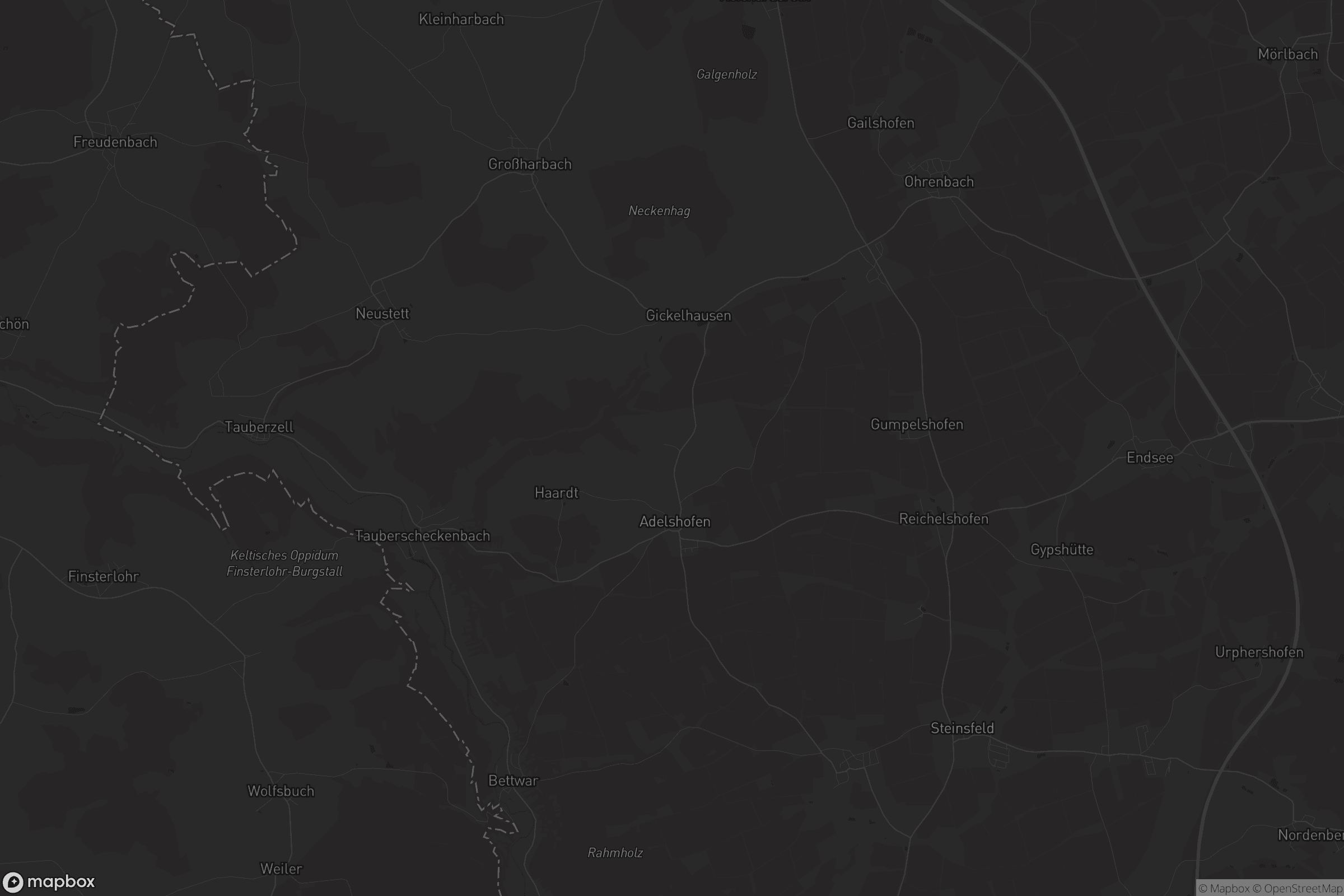 Karte von Ruckertshofen