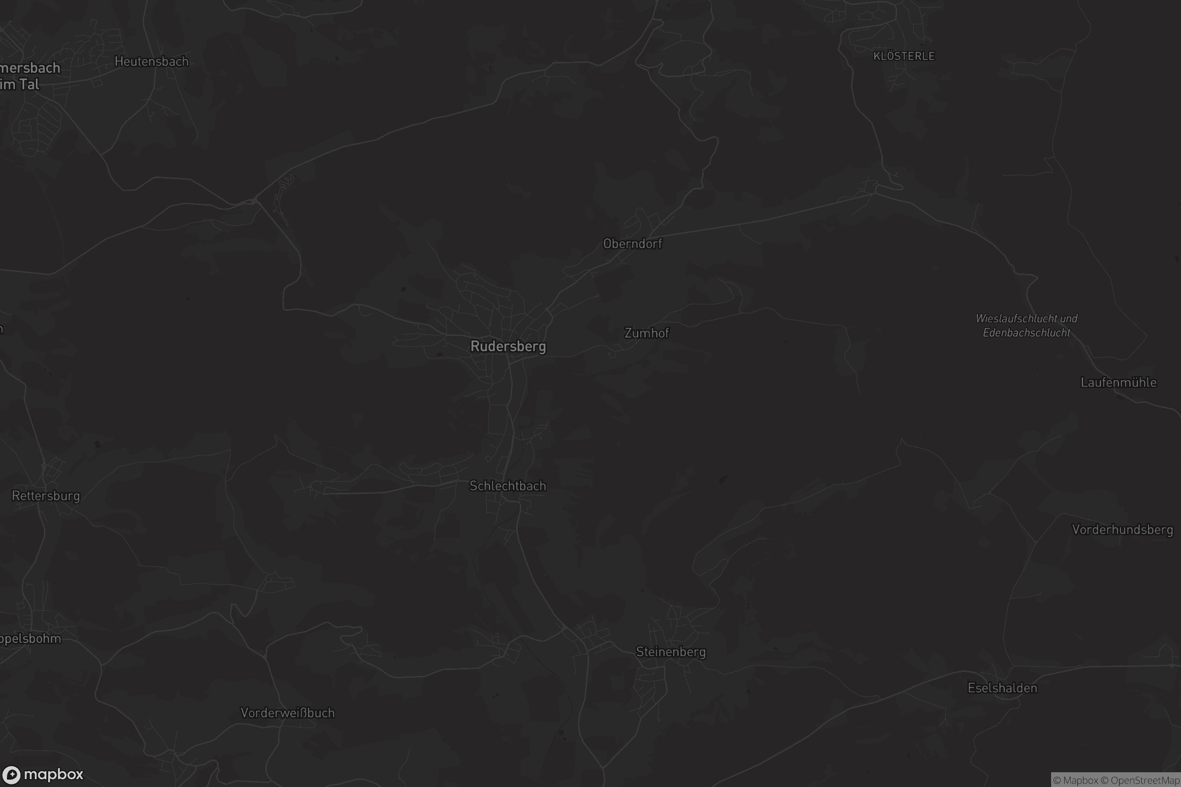 Karte von Rudersberg