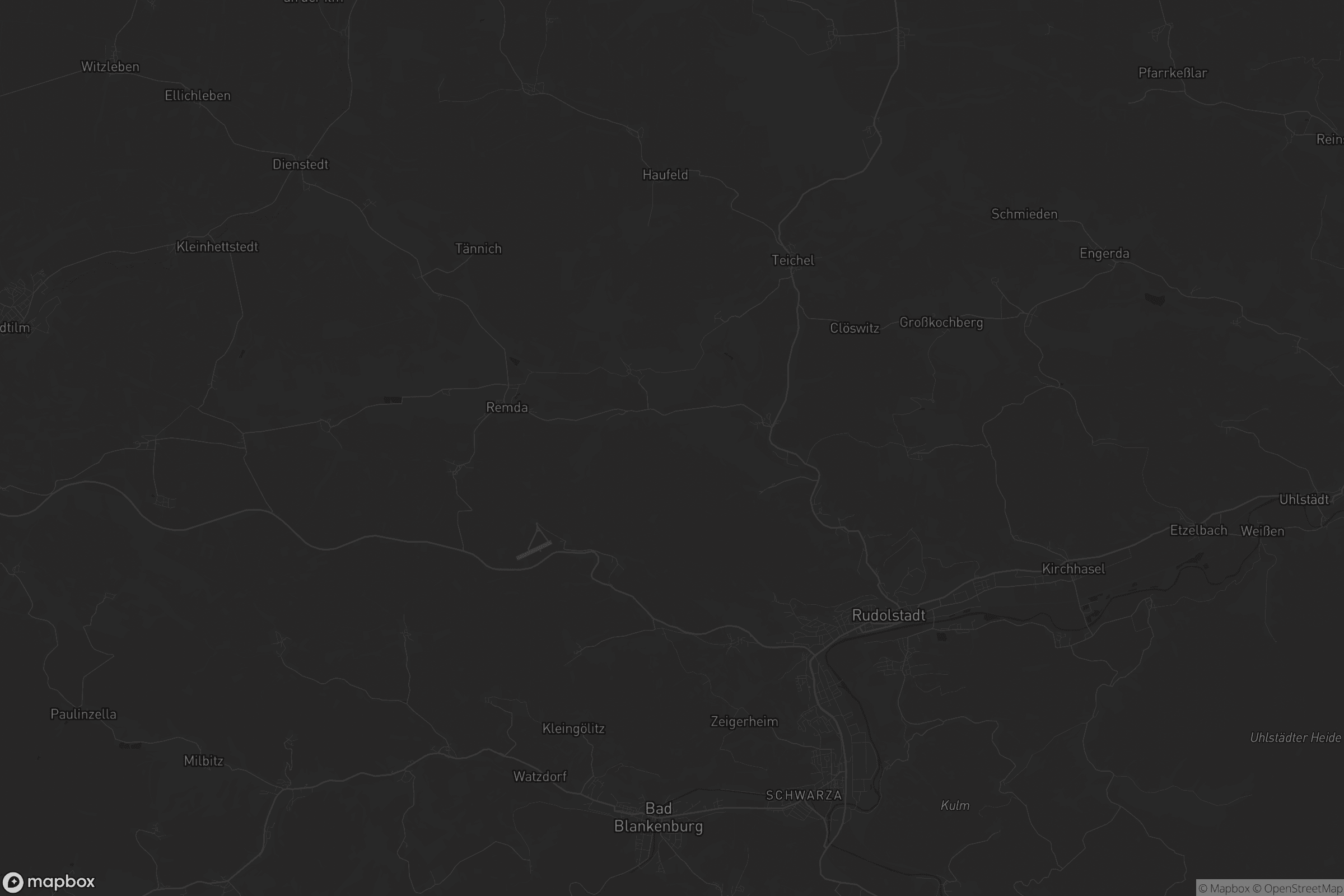 Karte von Rudolstadt