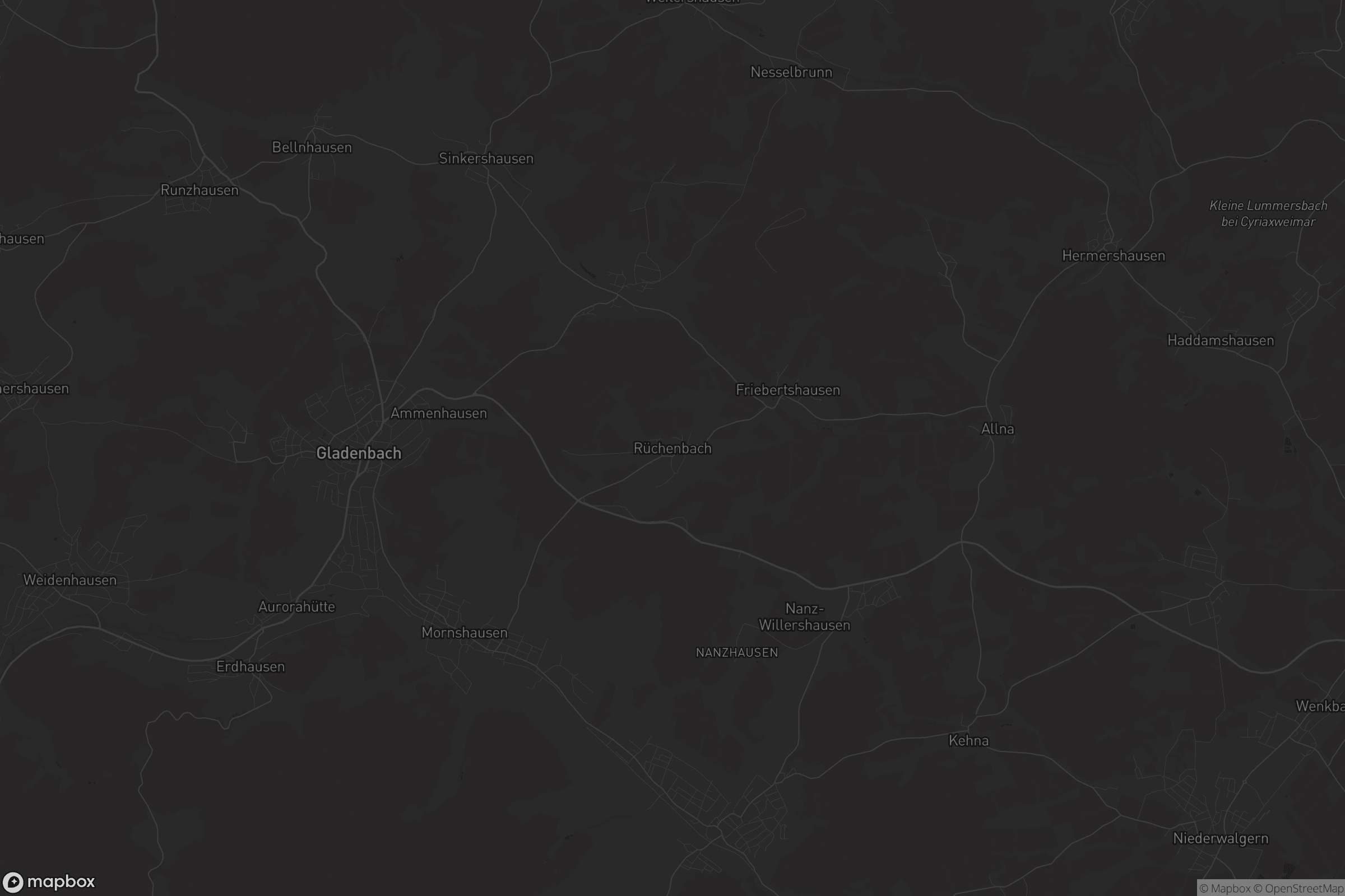 Karte von Rüchenbach