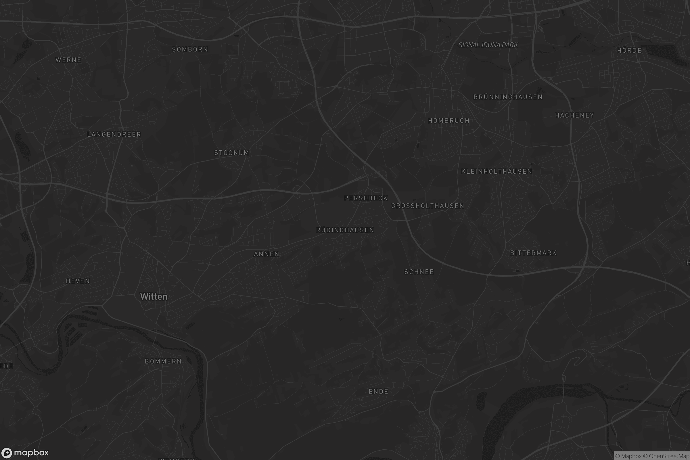 Karte von Rüdinghausen