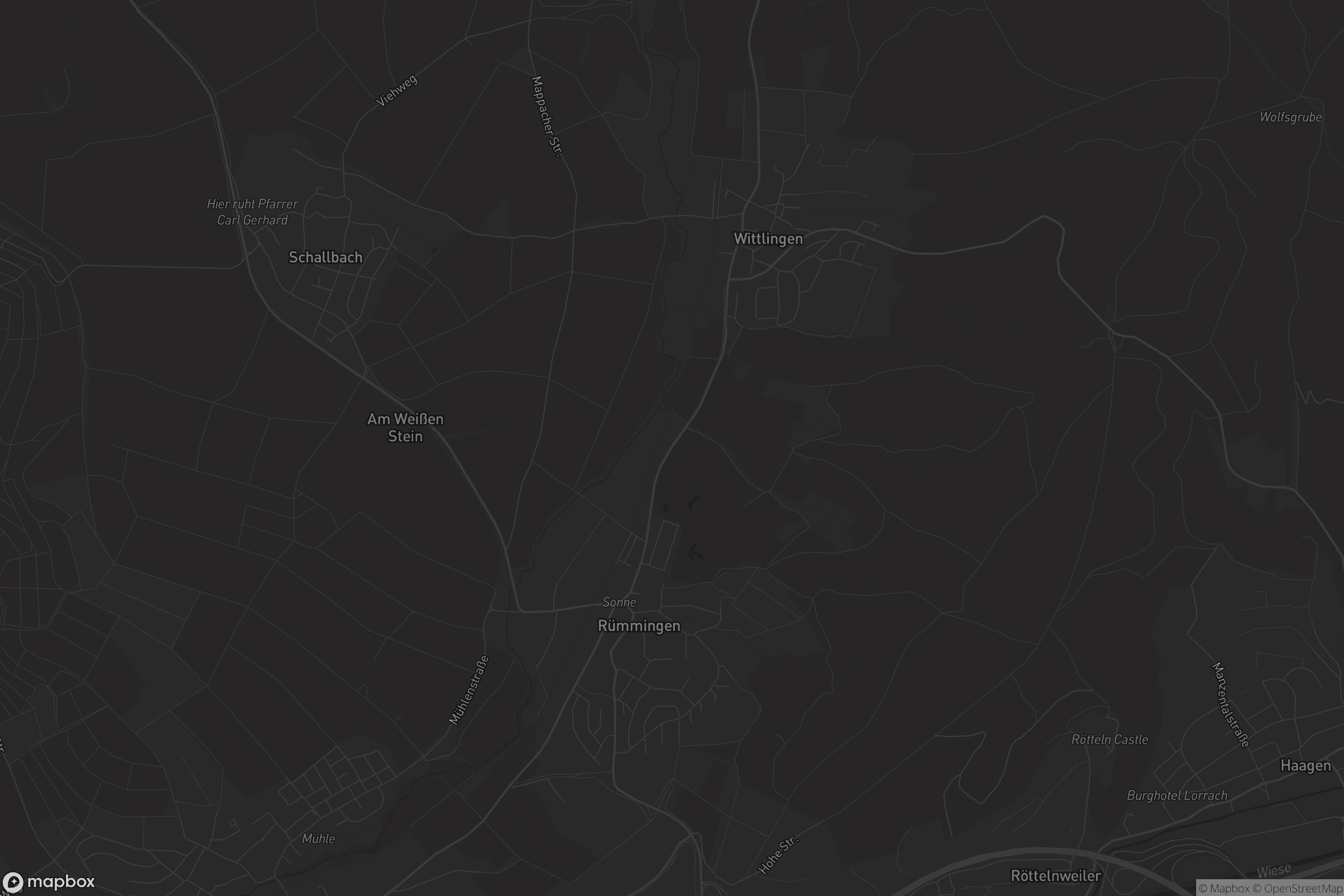 Karte von Rümmingen