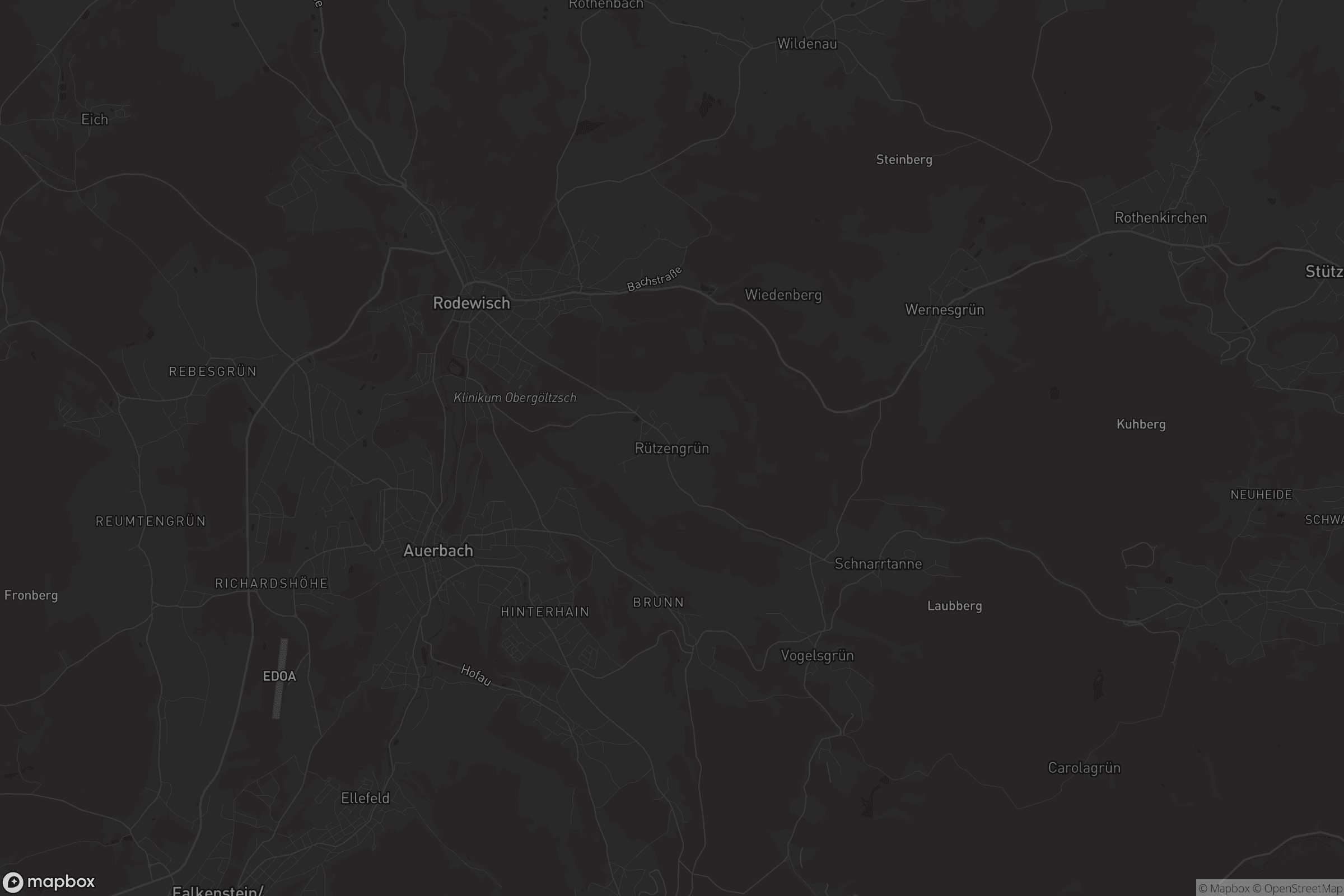 Karte von Rützengrün