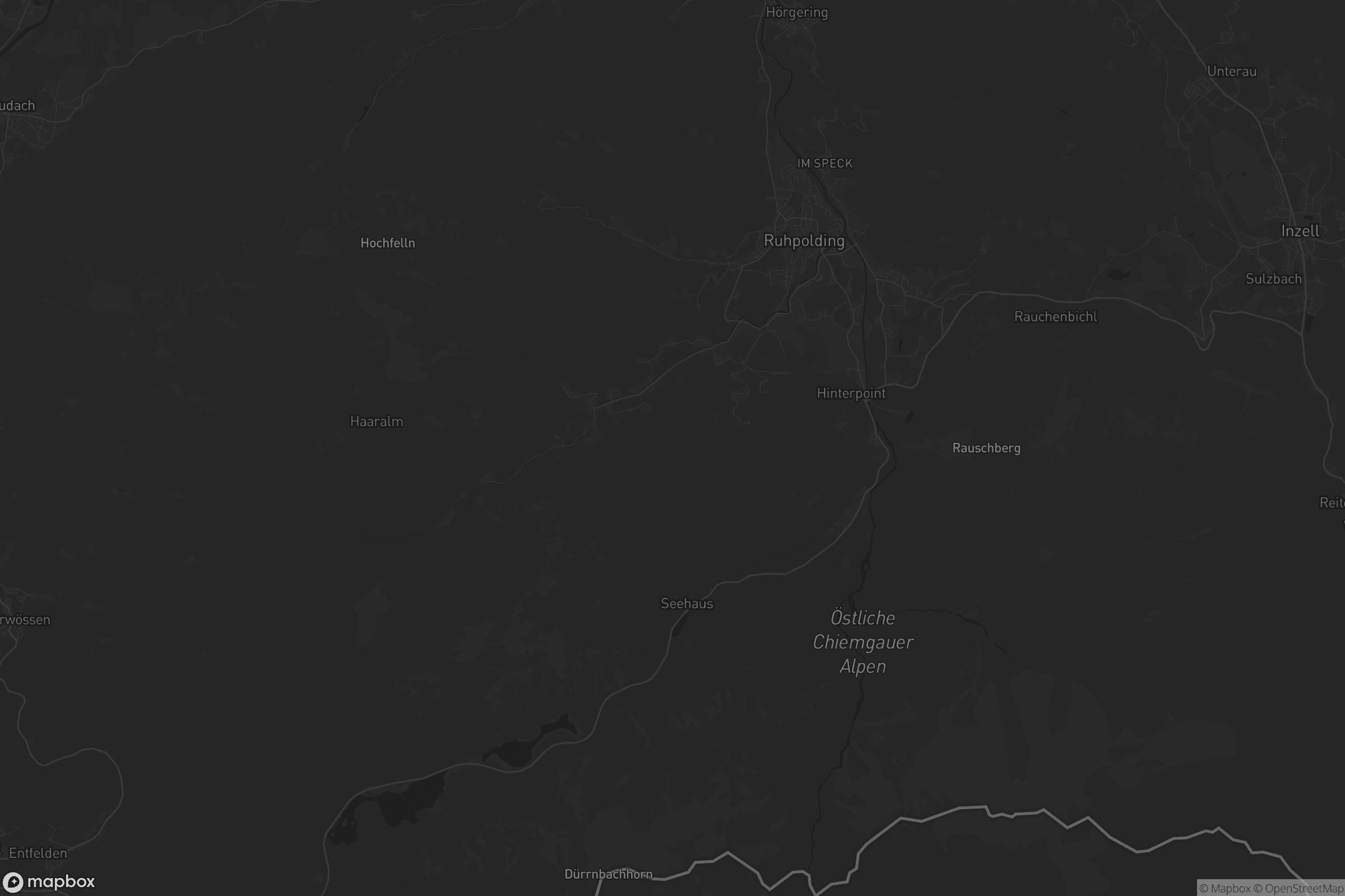 Karte von Ruhpolding