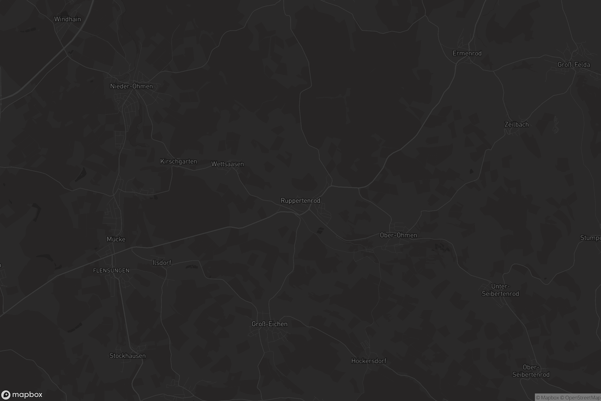 Karte von Ruppertenrod