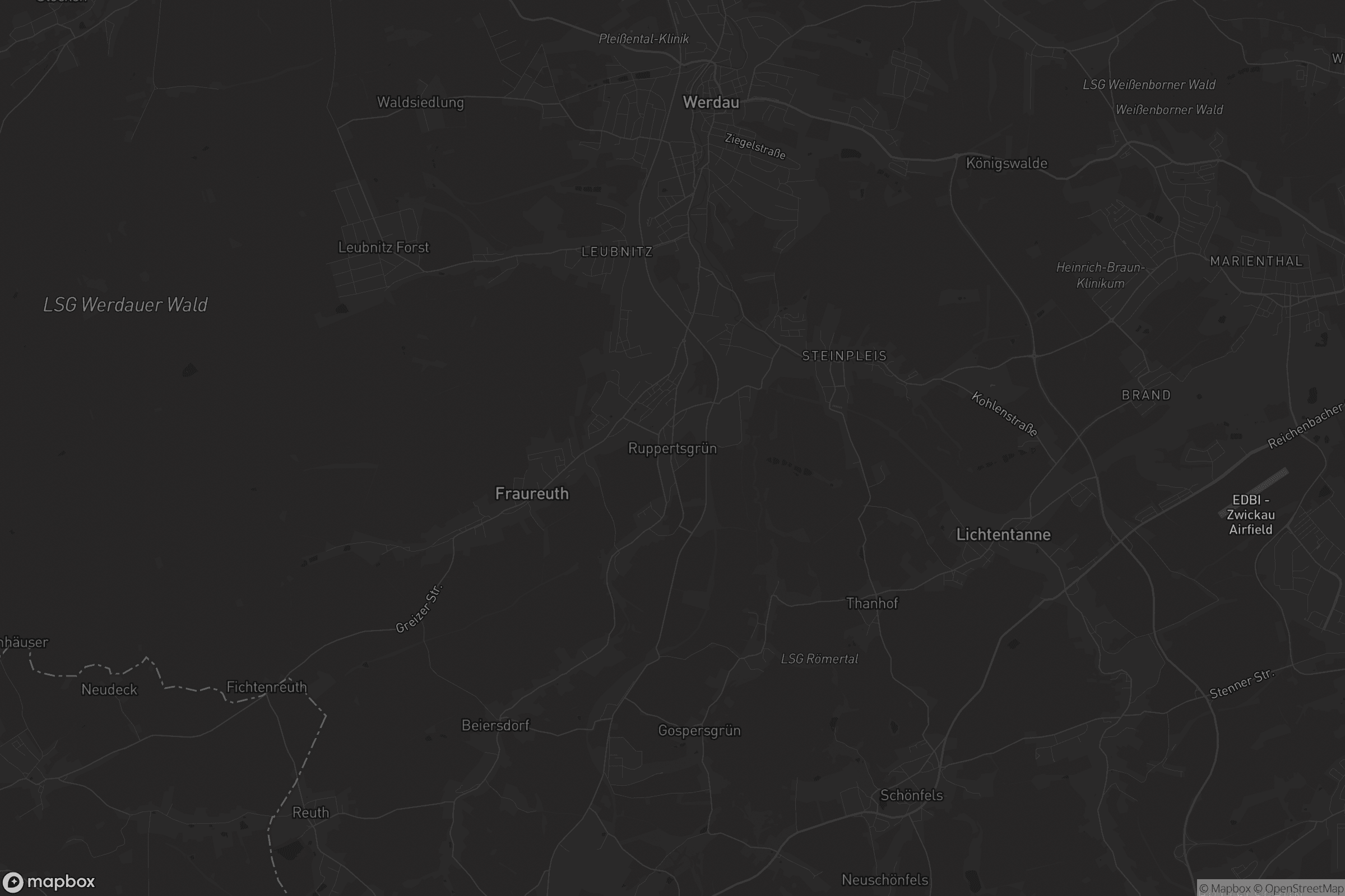 Karte von Ruppertsgrün