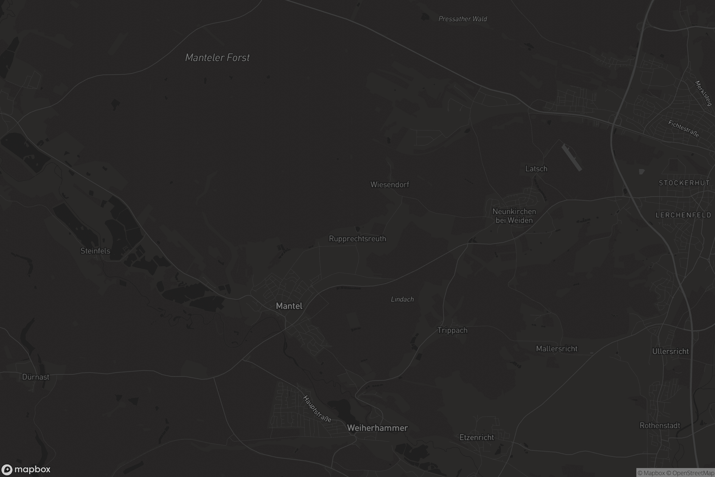 Karte von Rupprechtsreuth