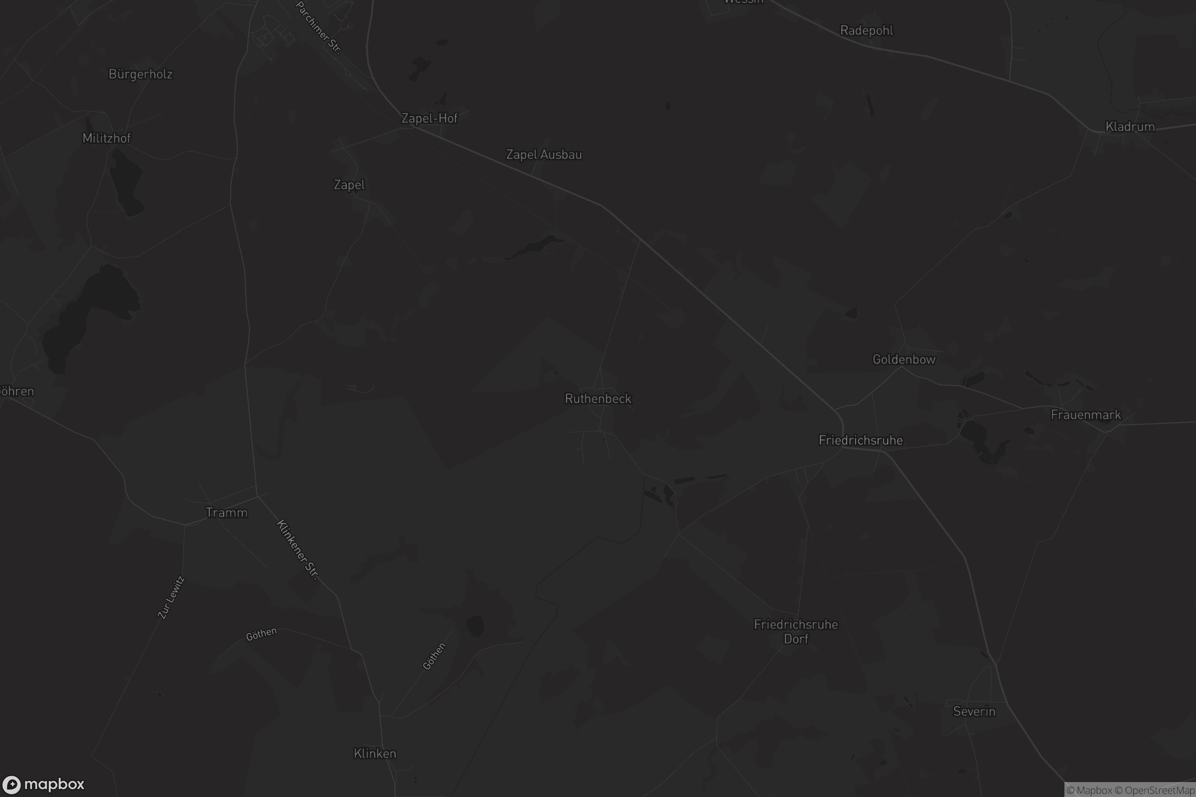 Karte von Ruthenbeck