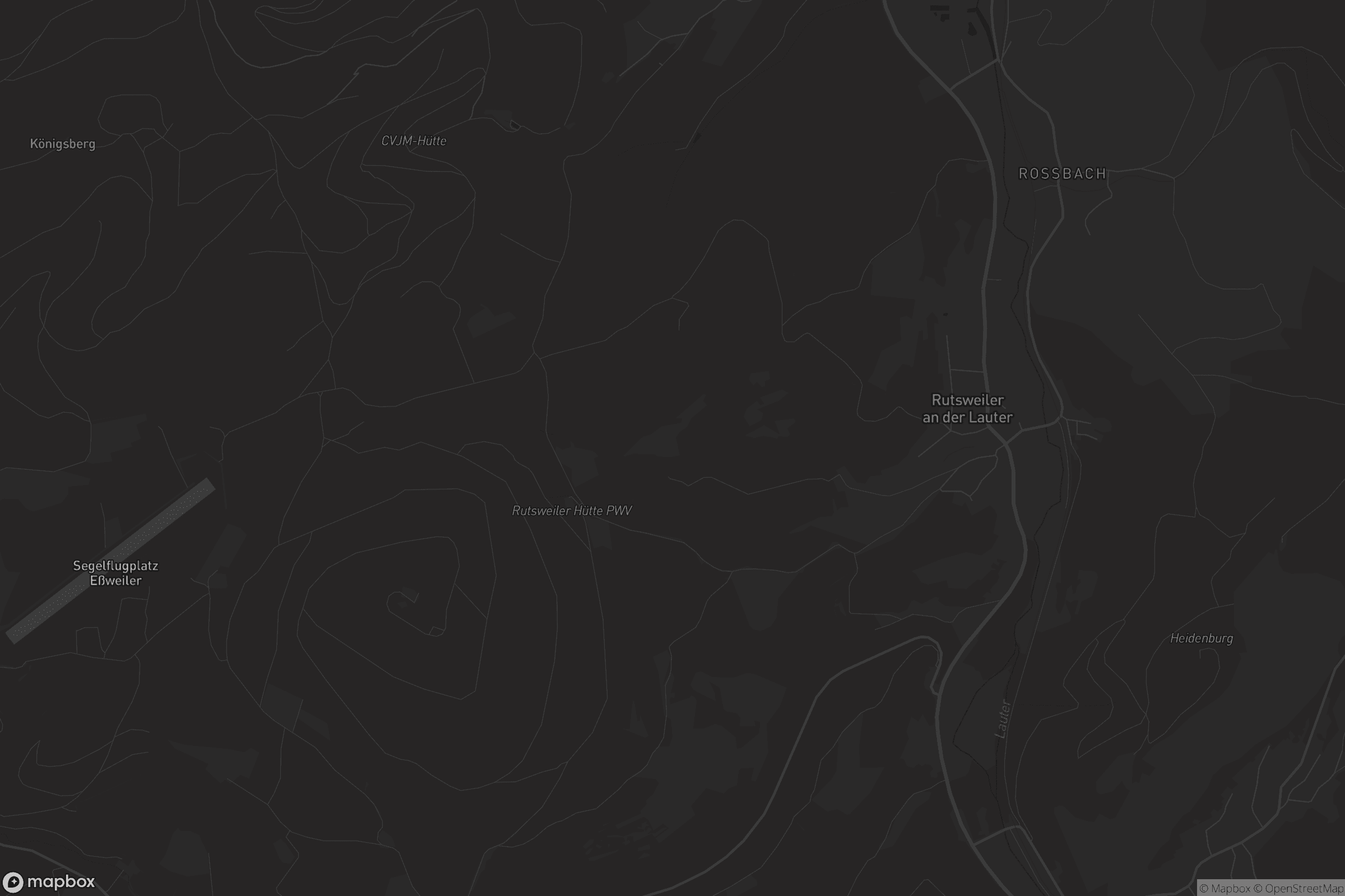 Karte von Rutsweiler an der Lauter