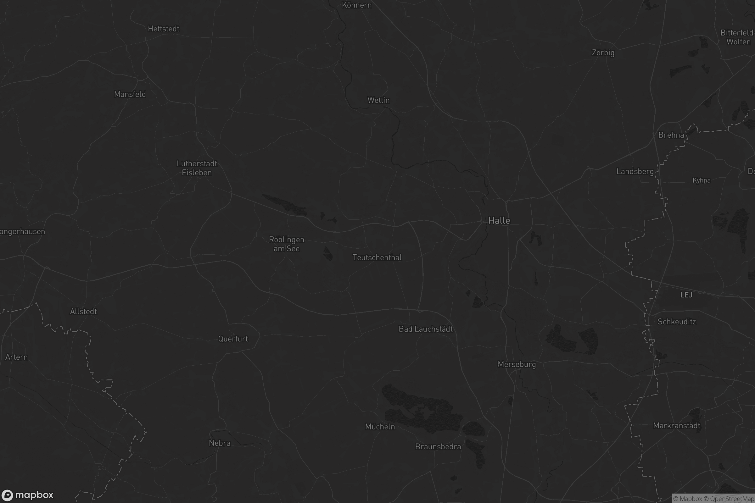 Karte von Saalekreis