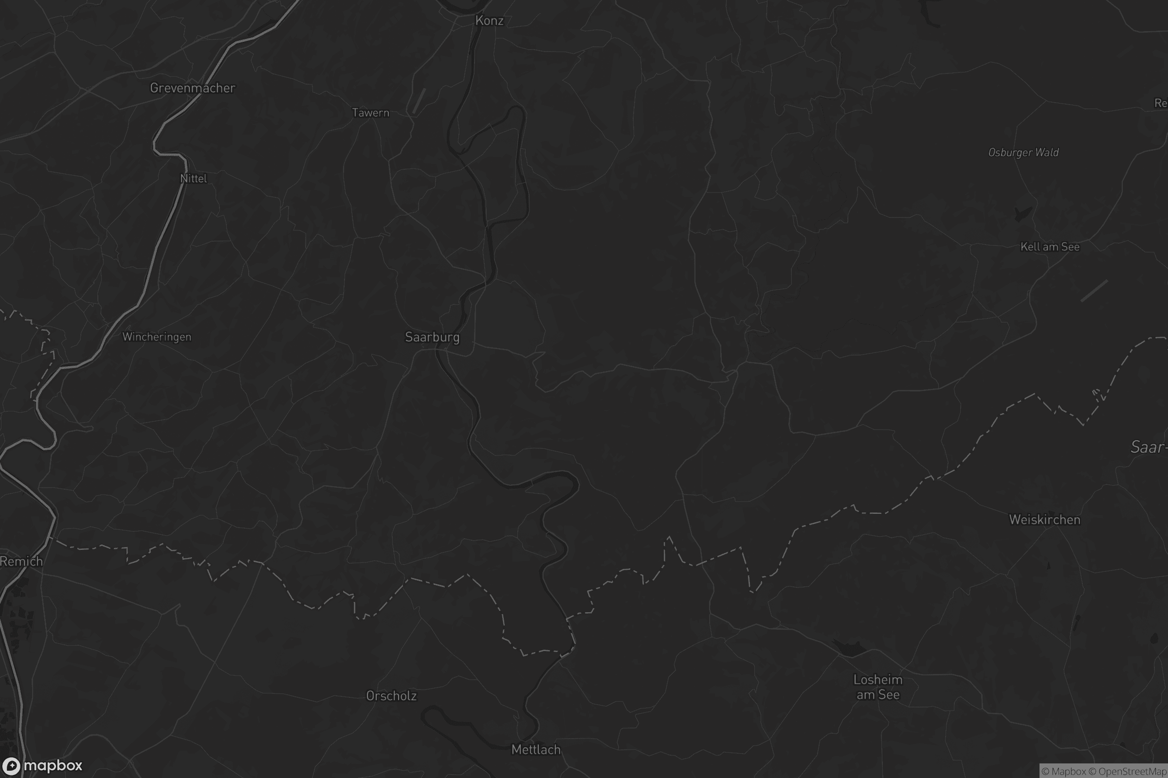 Karte von Saarburg-Kell