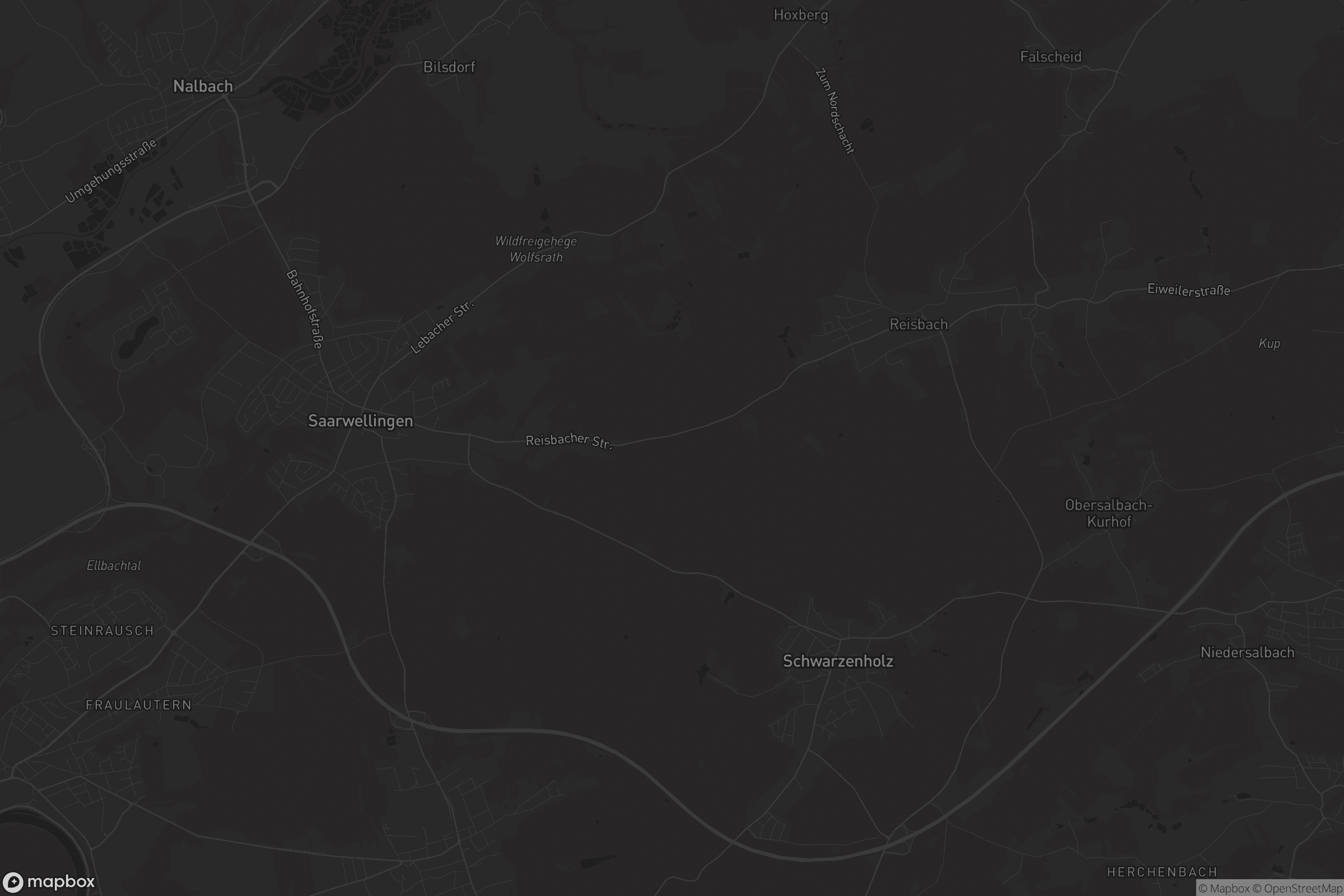 Karte von Saarwellingen