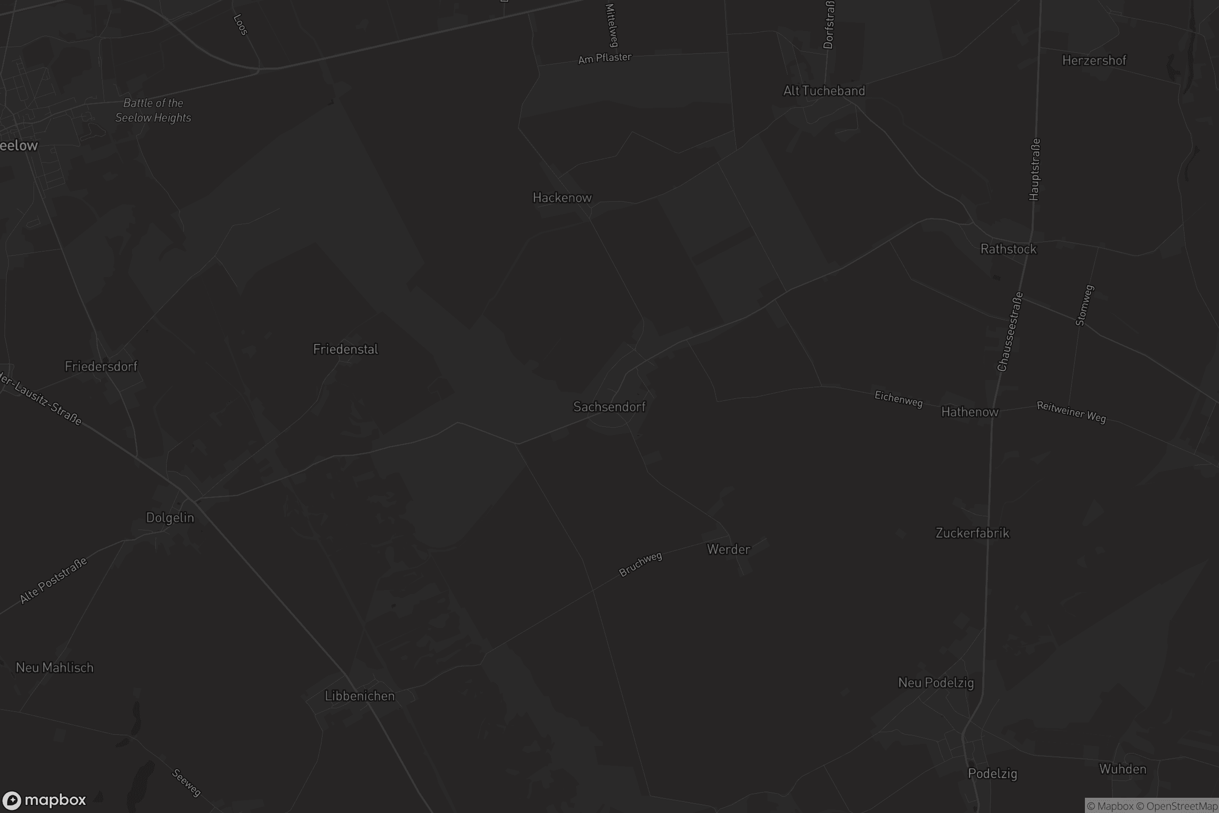 Karte von Sachsendorf