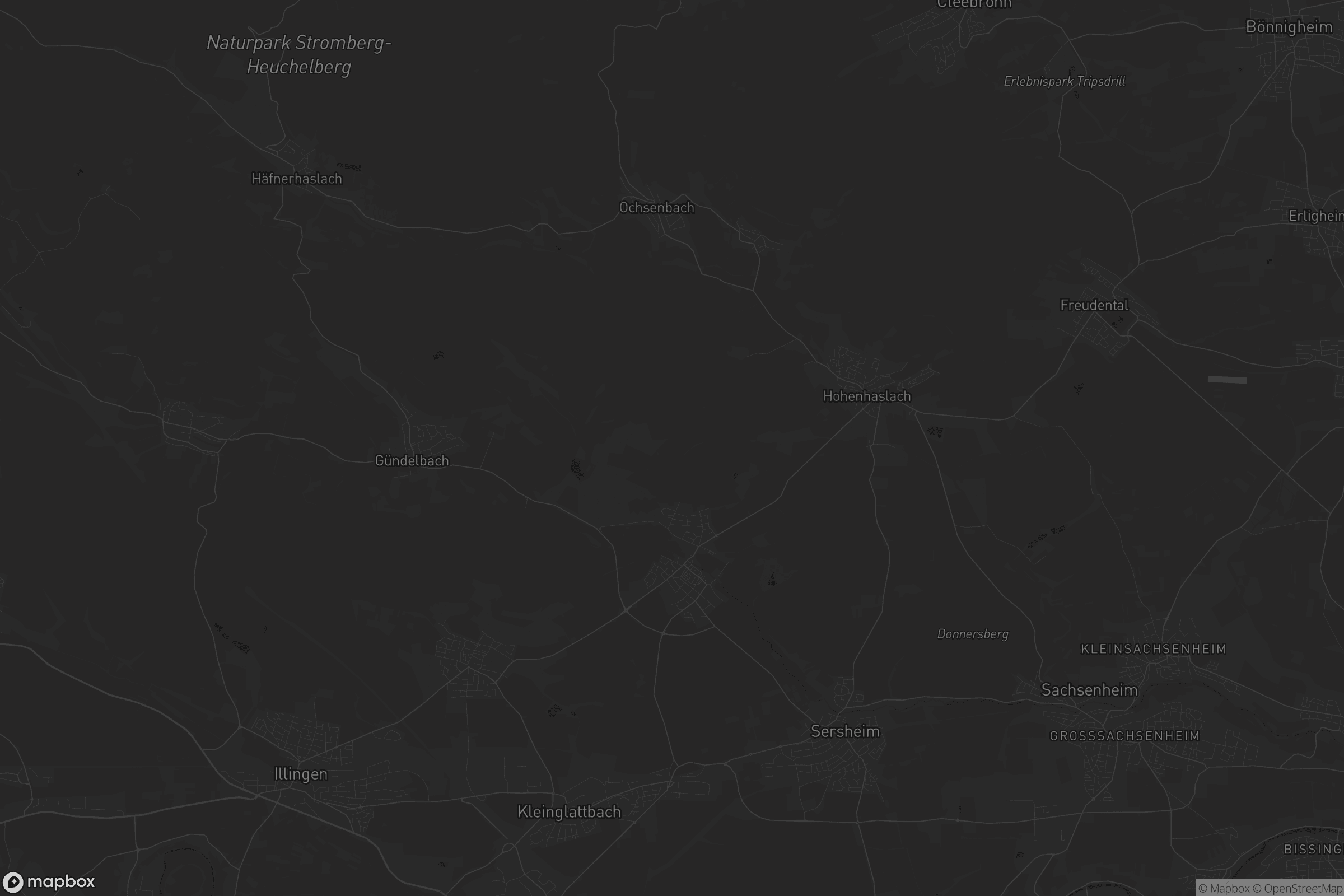 Karte von Sachsenheim