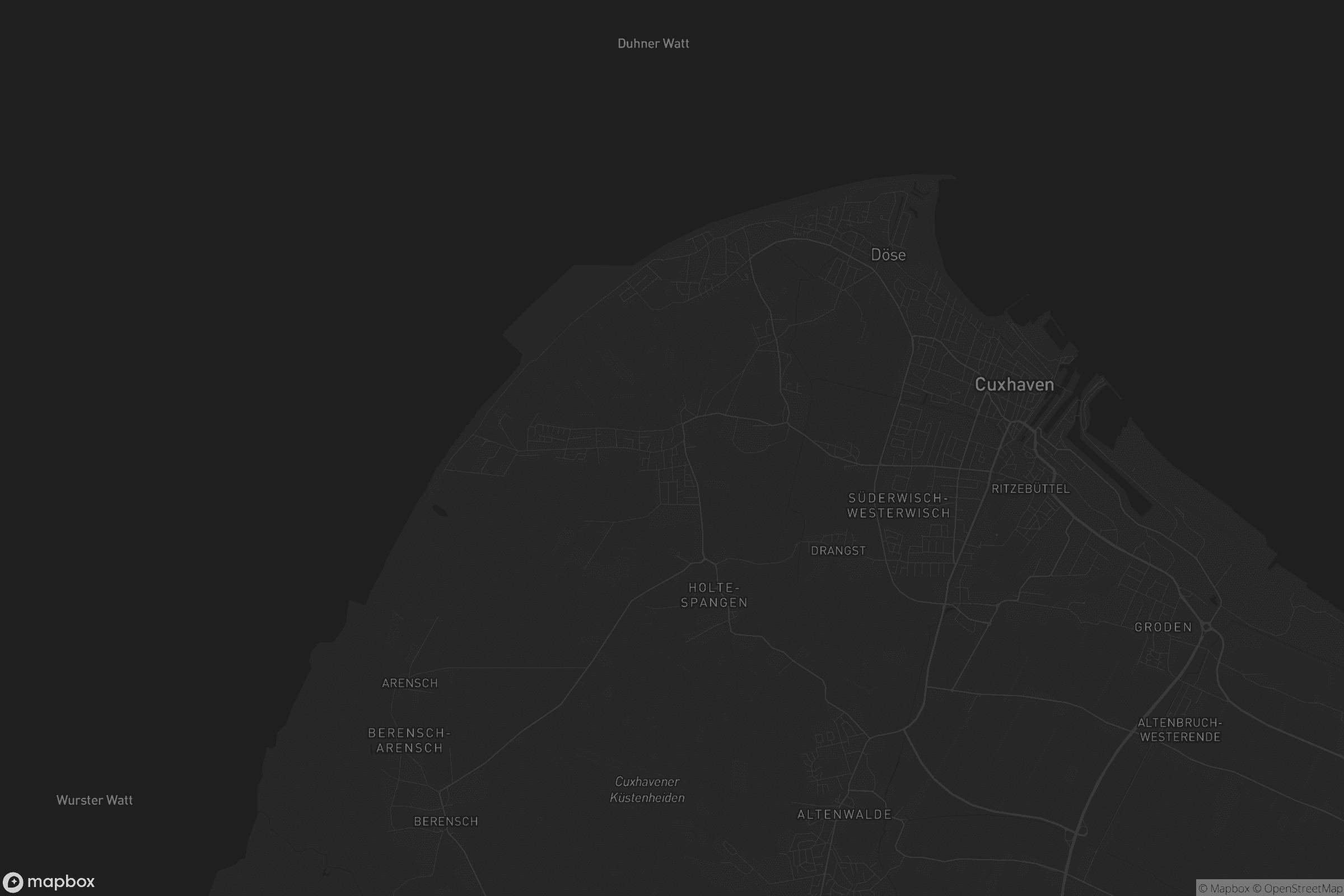 Karte von Sahlenburg