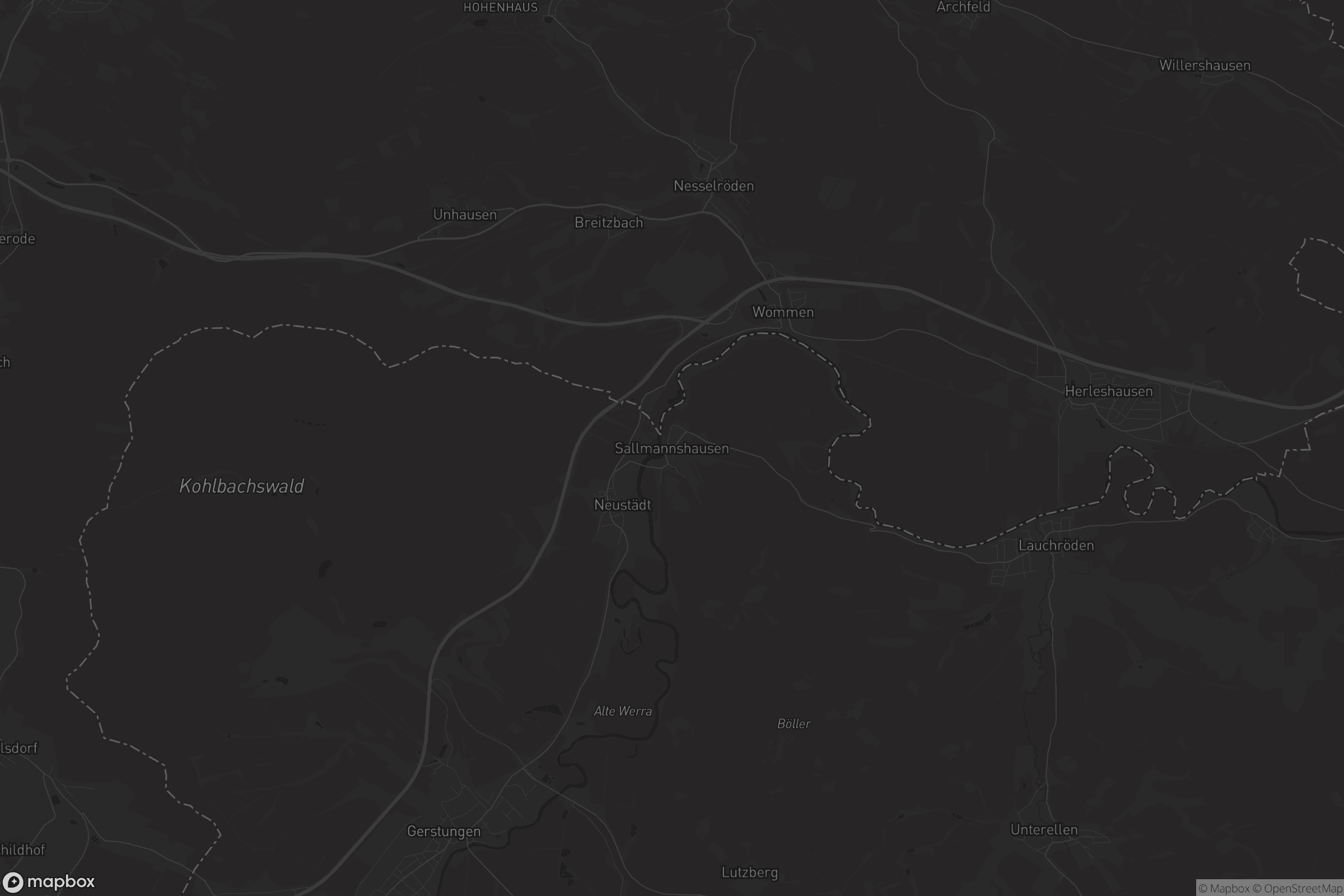 Karte von Sallmannshausen